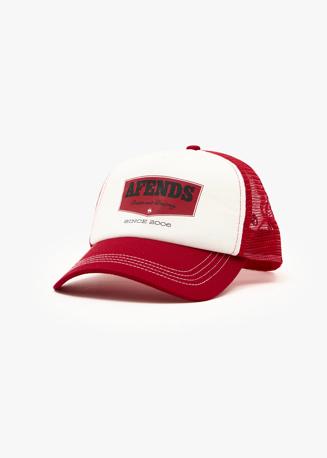 AFENDS Trophy trucker cap - Ketchup