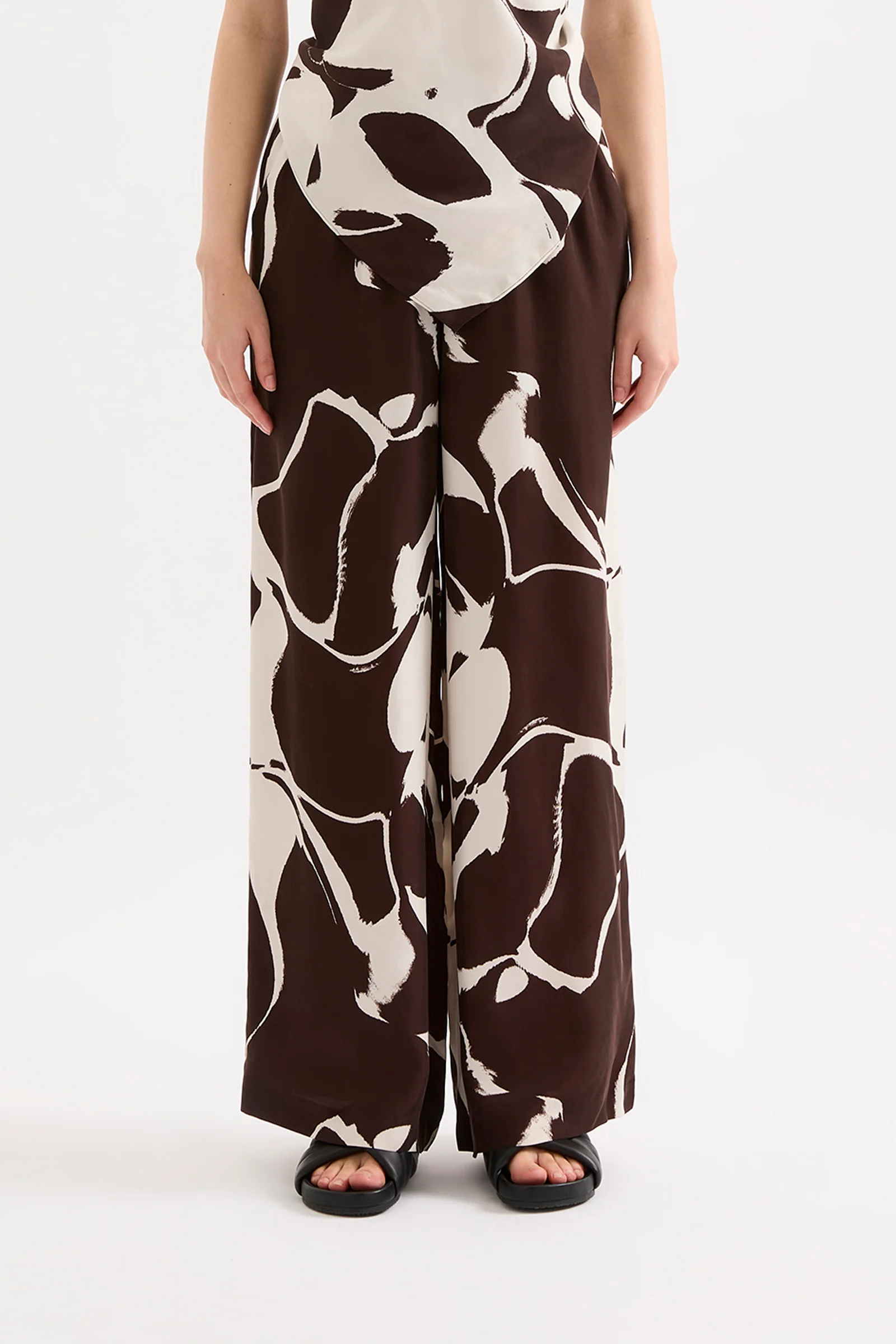 NUDE LUCY Ombra cupro pant