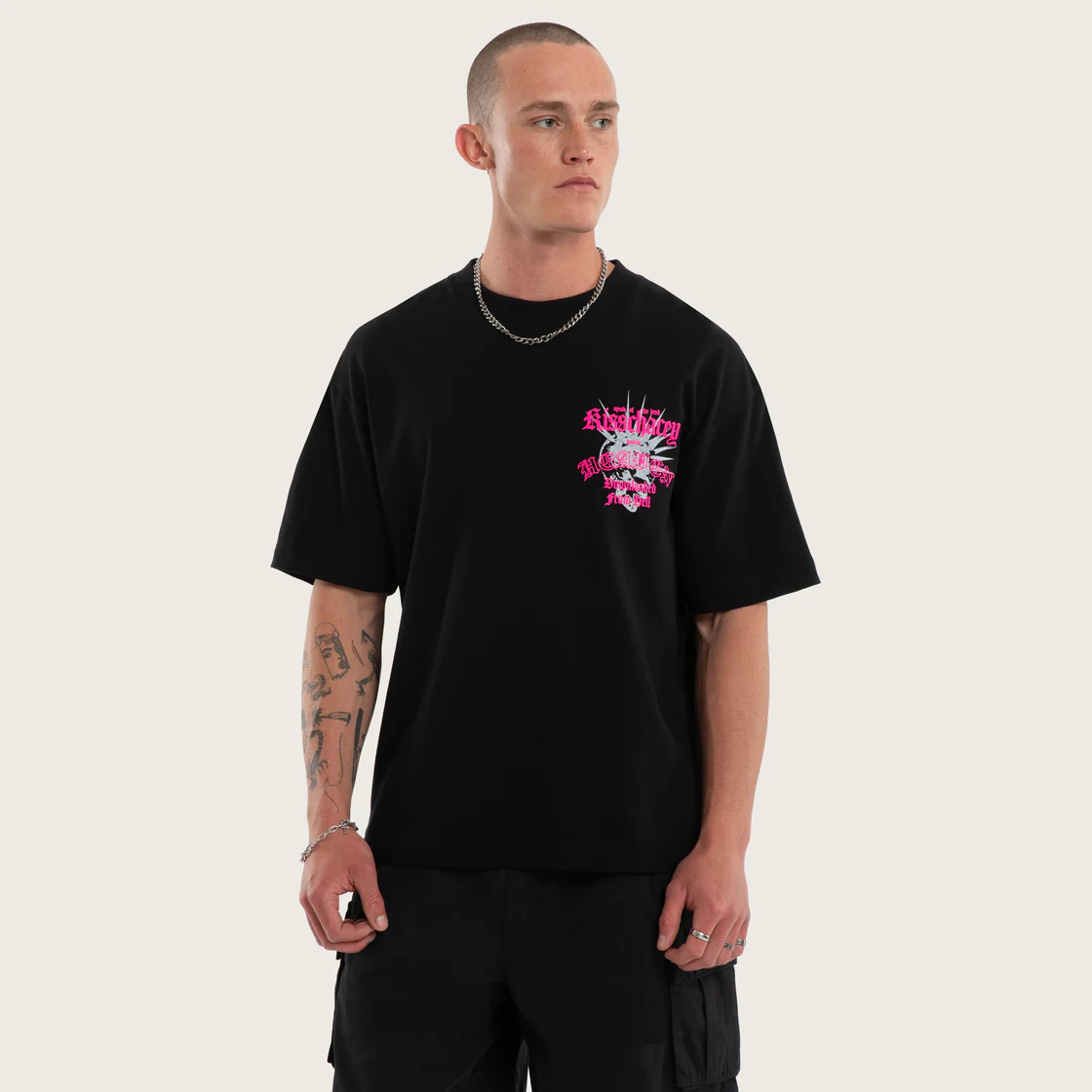 KSCY Strider Street Tee - Jet Black