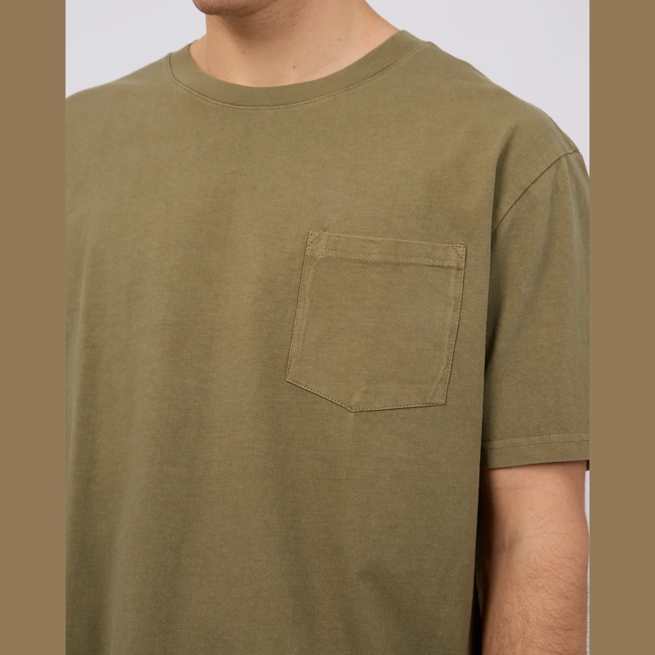SILENTH THEORY Surplus pocket tee - Olice