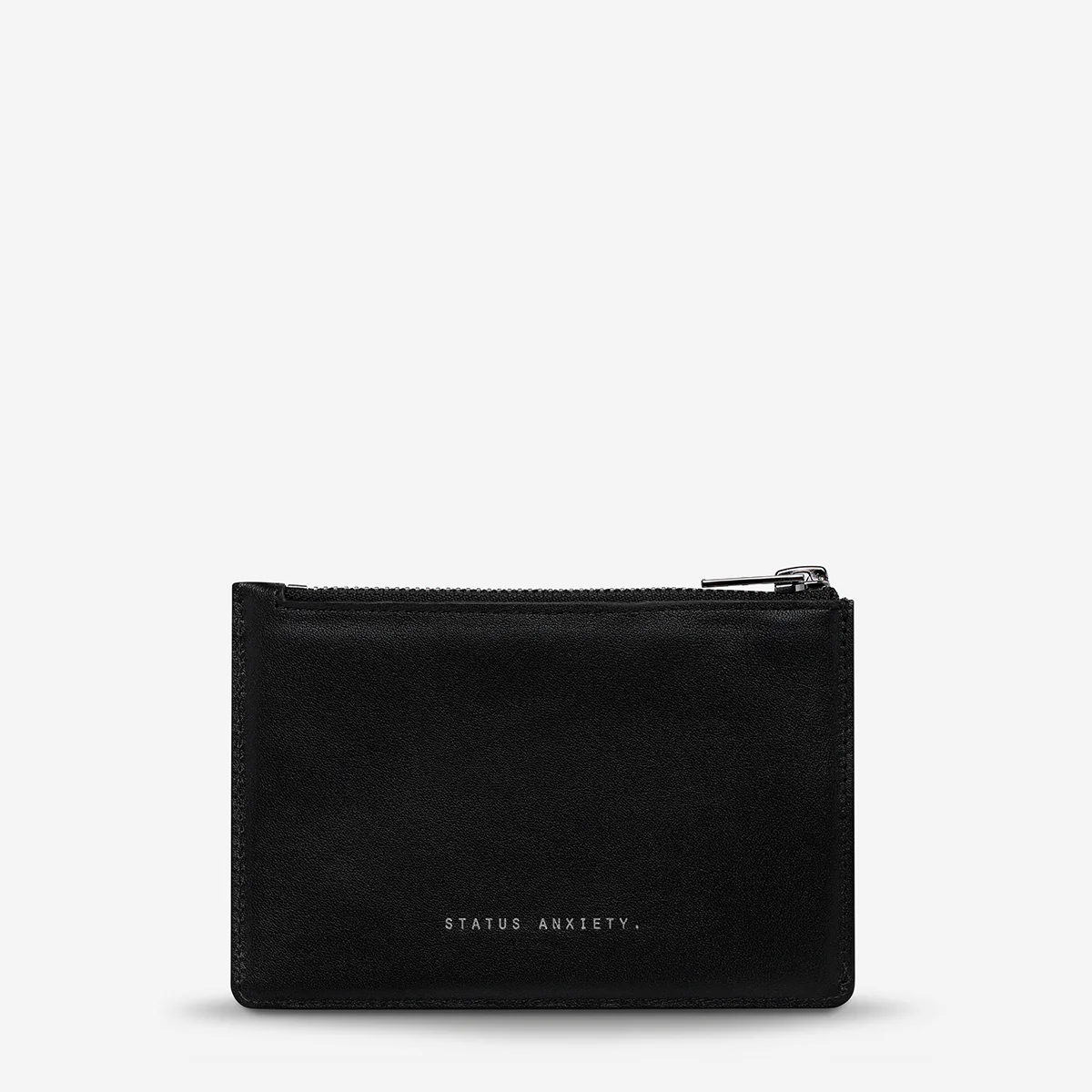STATUS ANXIETY Gone Again Wallet - Black Nappa