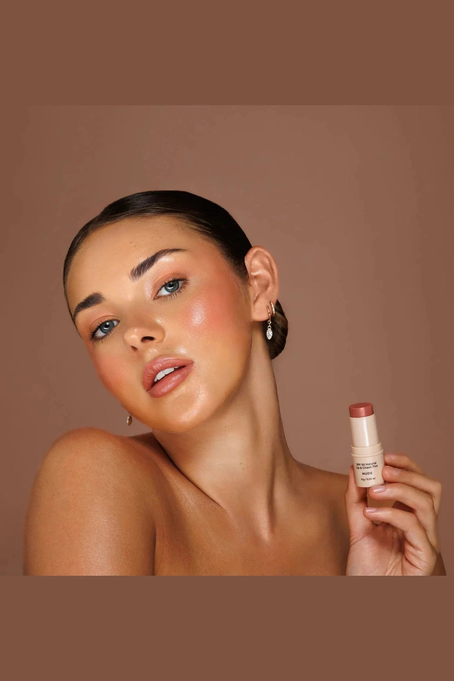 AVOCADO ZINC SPF 50 Natural lip & cheek tint - Nude