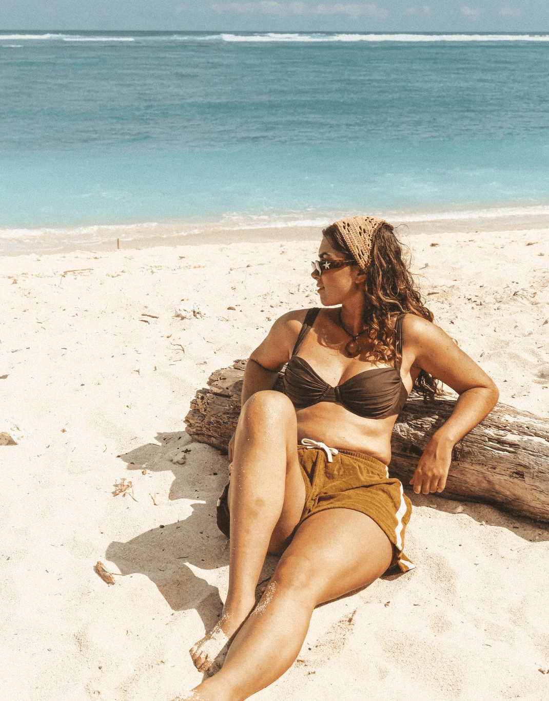 ATMOSEA Terry Towelling Shorts - Army Green