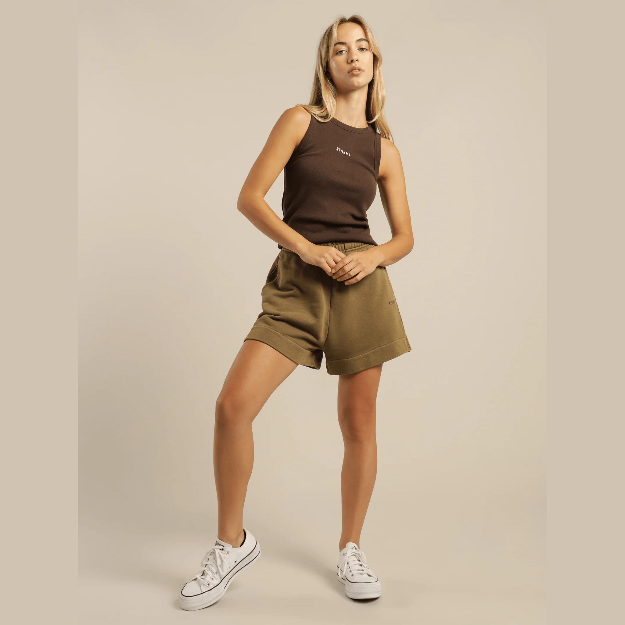 Thrills minimal thrills fleece short - plantation