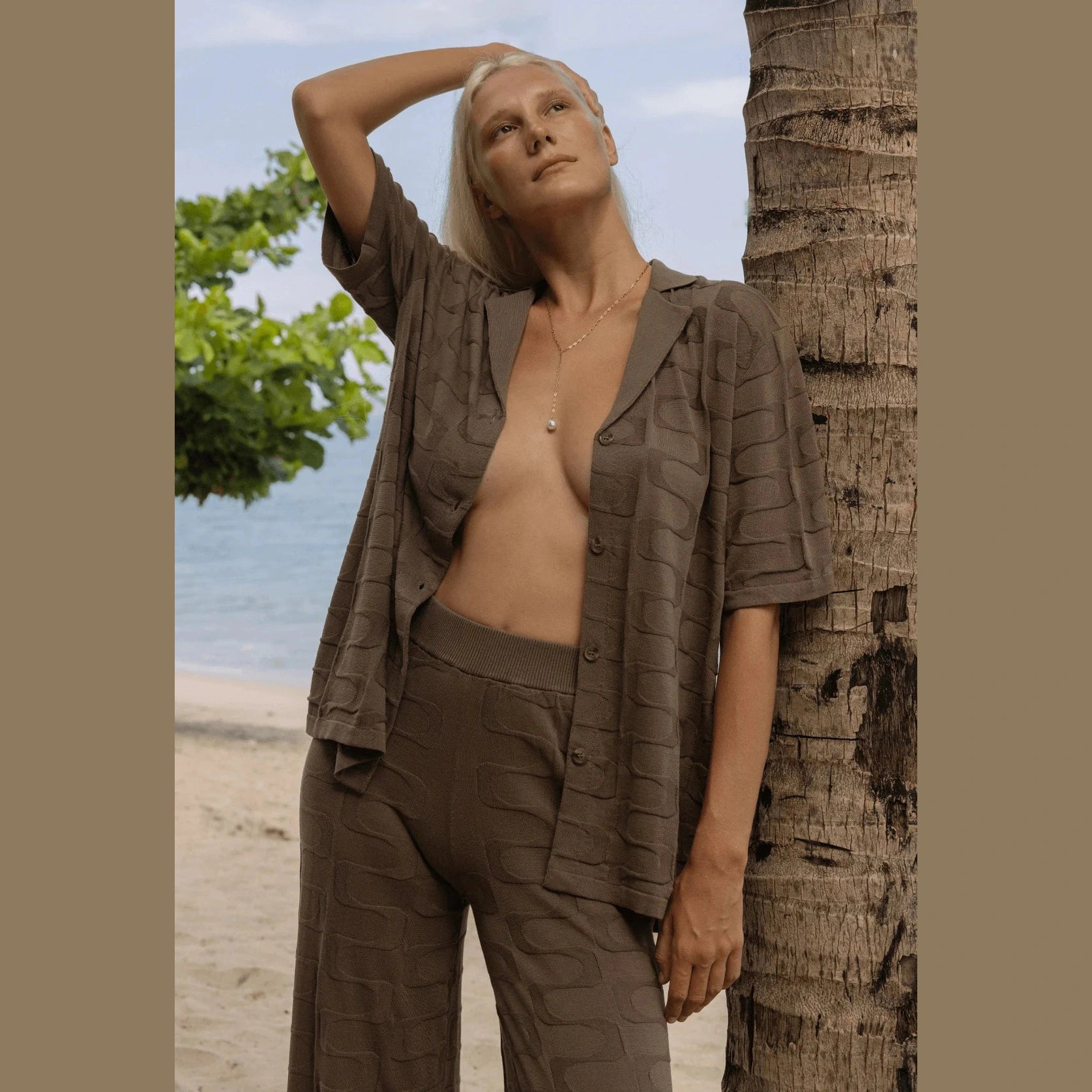 ARCAA Lara Organic Cotton Shirt - Cacao