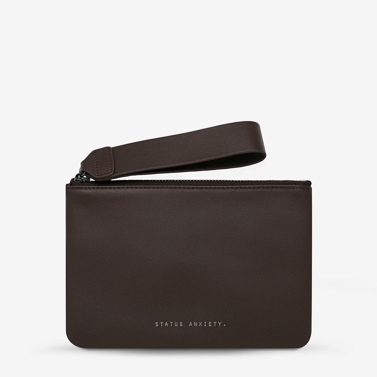 STATUS ANXIETY Take Your Chances Wallet - Cocoa Nappa