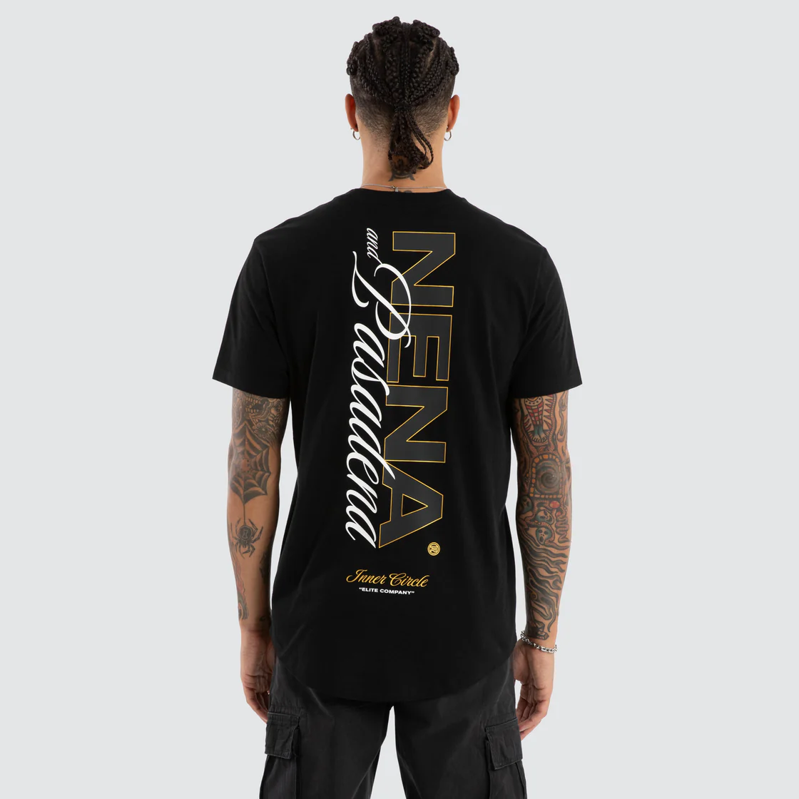 NXP Veered Dual Curved Tee - Jet Black