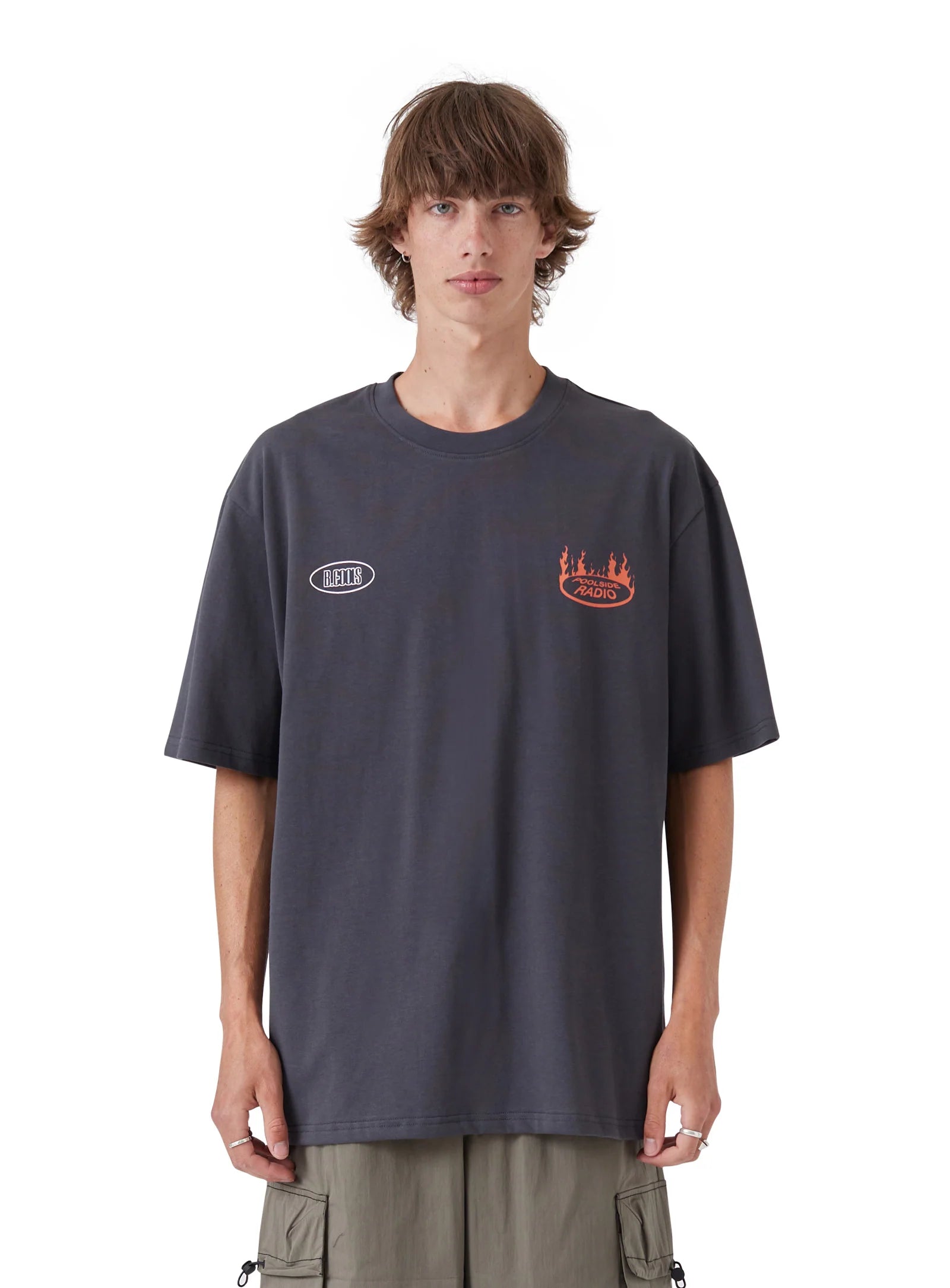 BARNEY COOLS NWO Tee- Washed Black