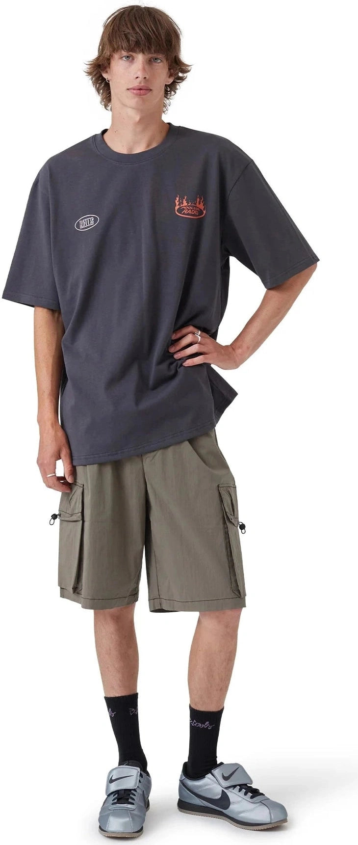 BARNEY COOLS NWO Tee- Washed Black