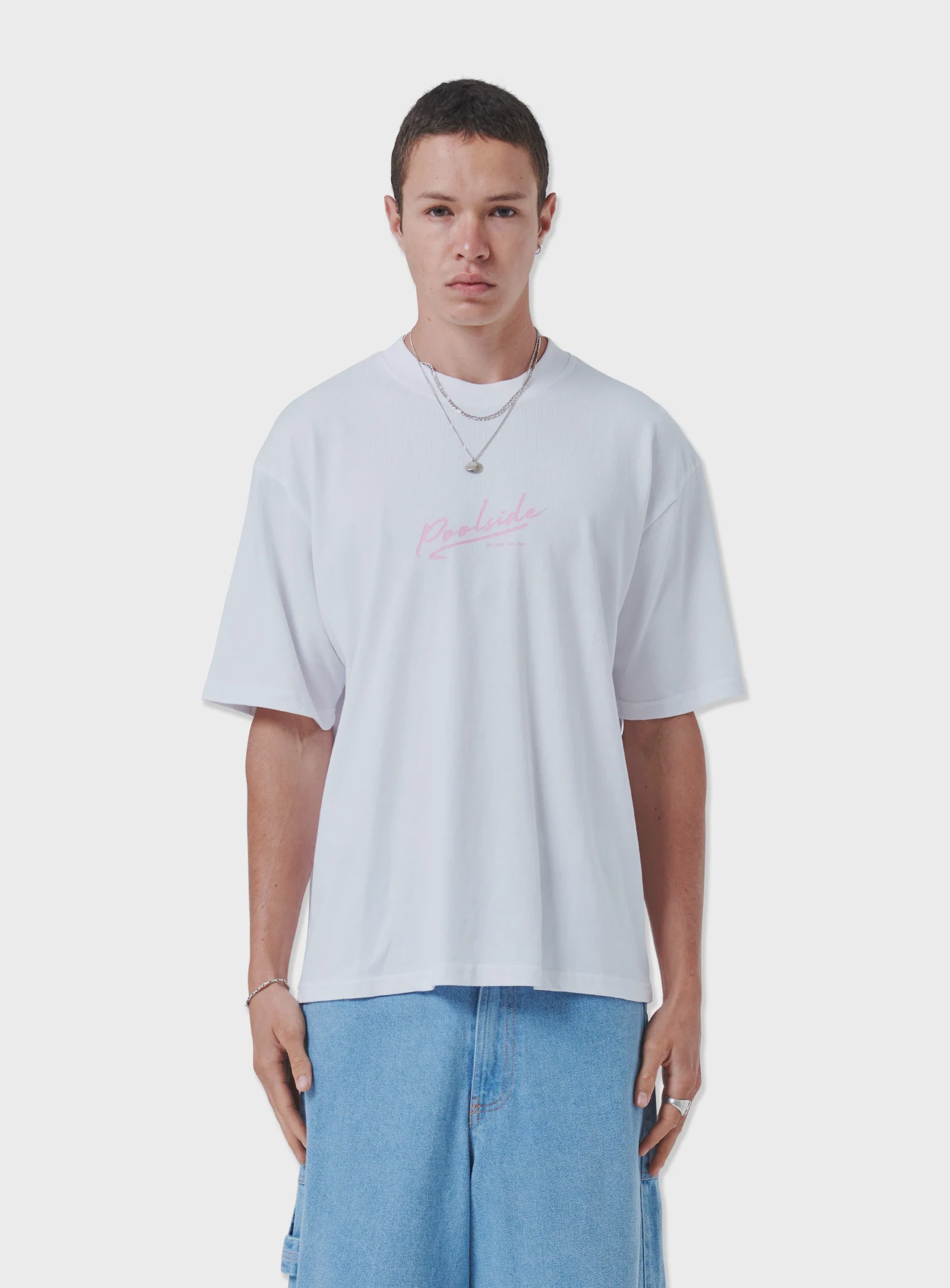 BARNEY COOLS Mixtape T-shirt White