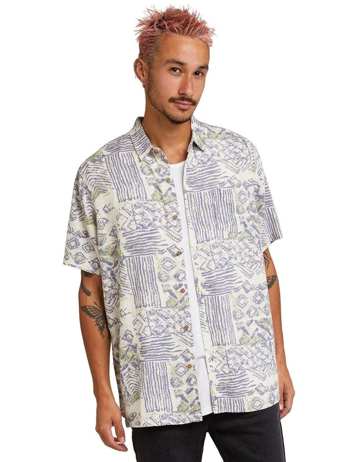 SILENT THEORY tribe ss shirt - multicoloured