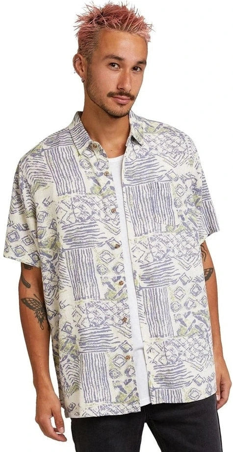 SILENT THEORY tribe ss shirt - multicoloured