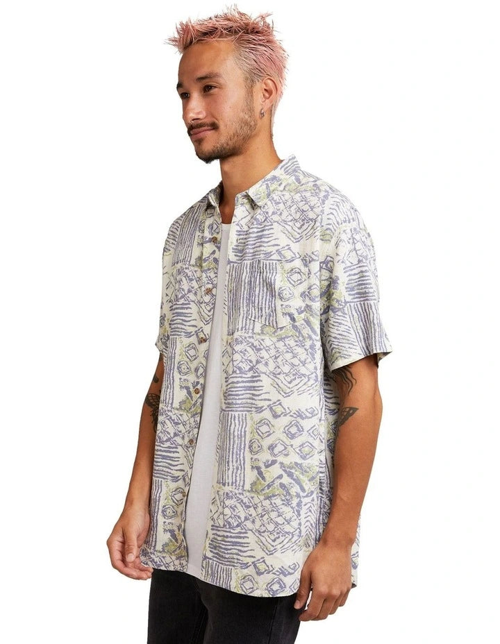 SILENT THEORY tribe ss shirt - multicoloured