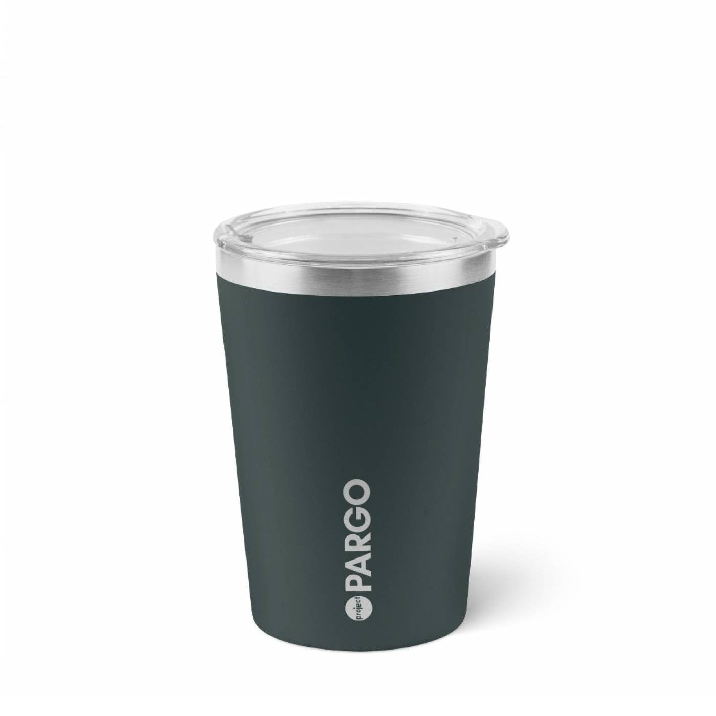 PROJECT PARGO 12oz Insulated Coffee Cup - BBQ Charcoal