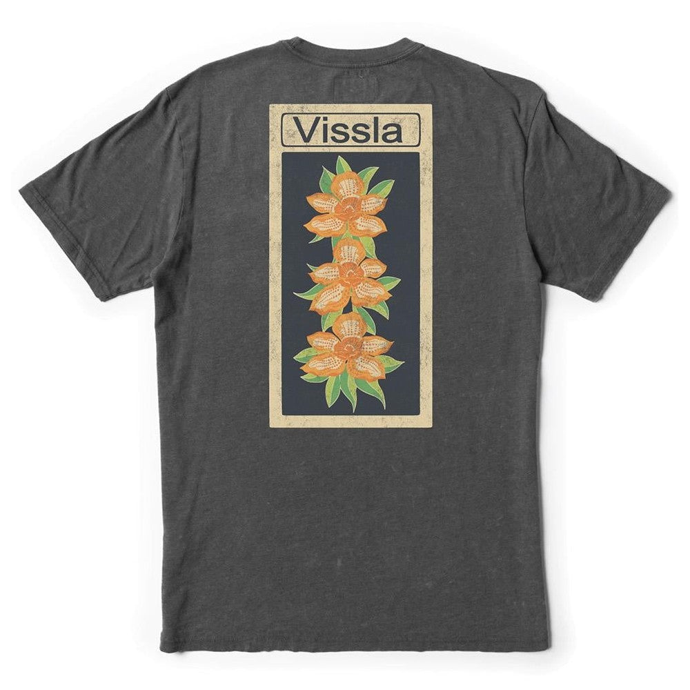 VISSLA Pupukea Pay Phone Cosmic Ss Tee - Phantom