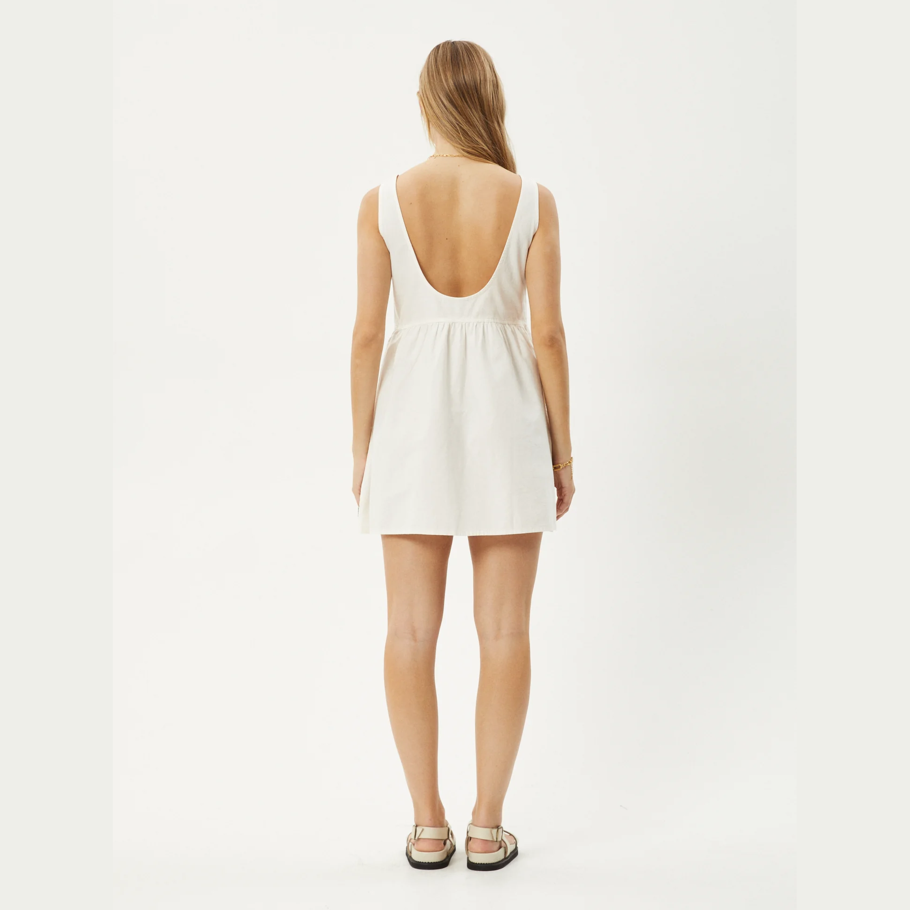 AFENDS Jesse mini dress - White