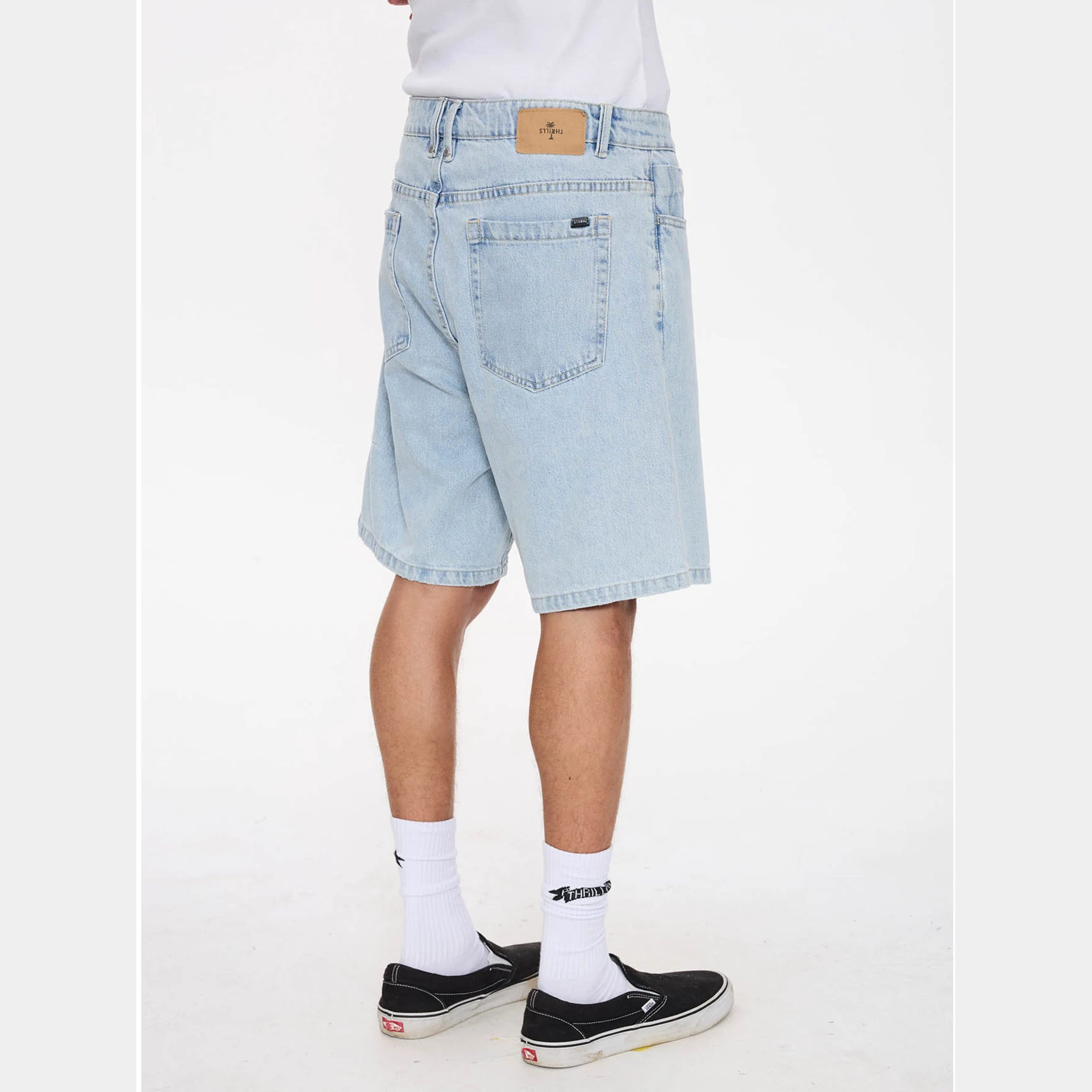 THRILLS Slacker Denim Short - Serenity Blue