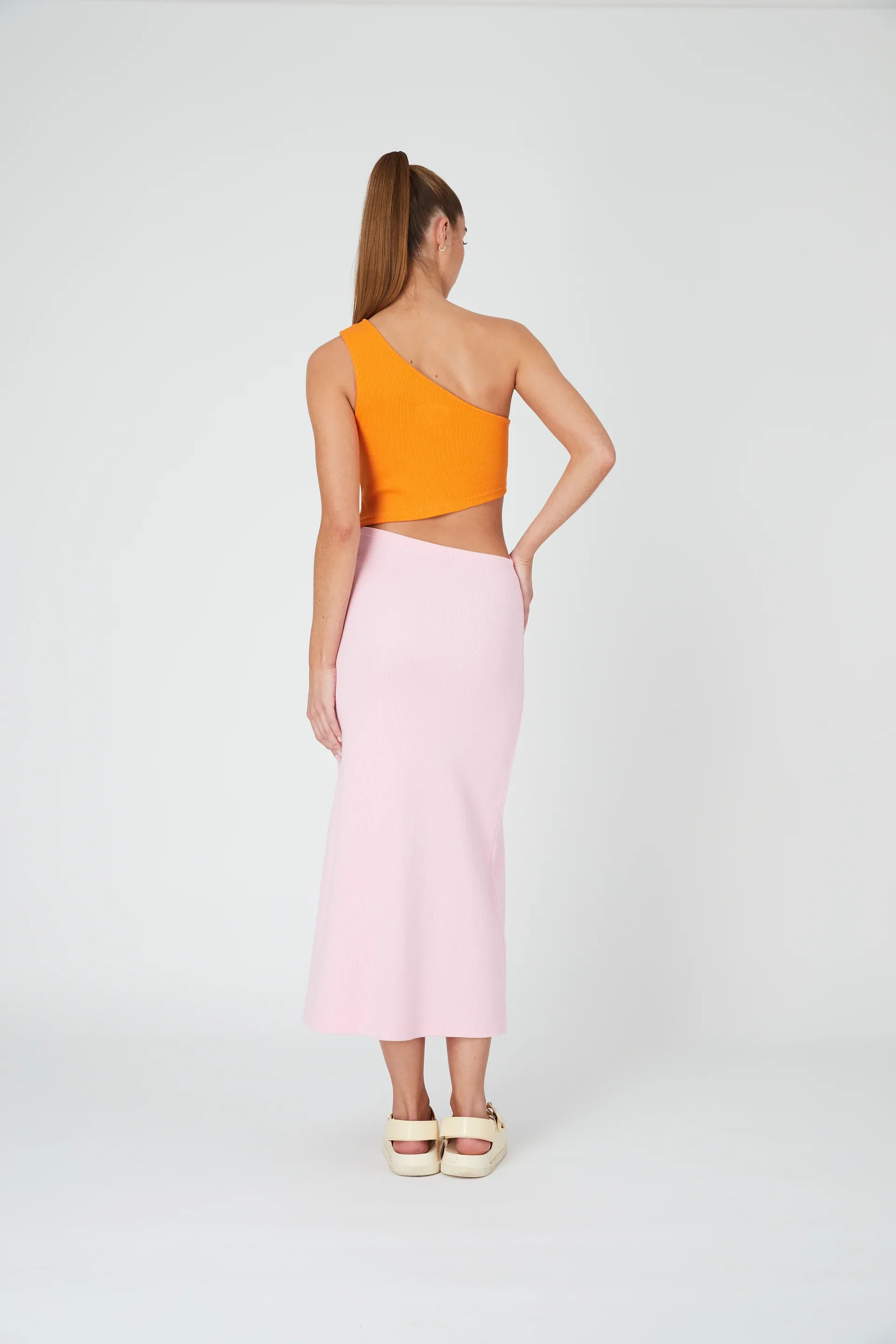 Summi Summi Gemini Midi - Tangerine / Candy Pink