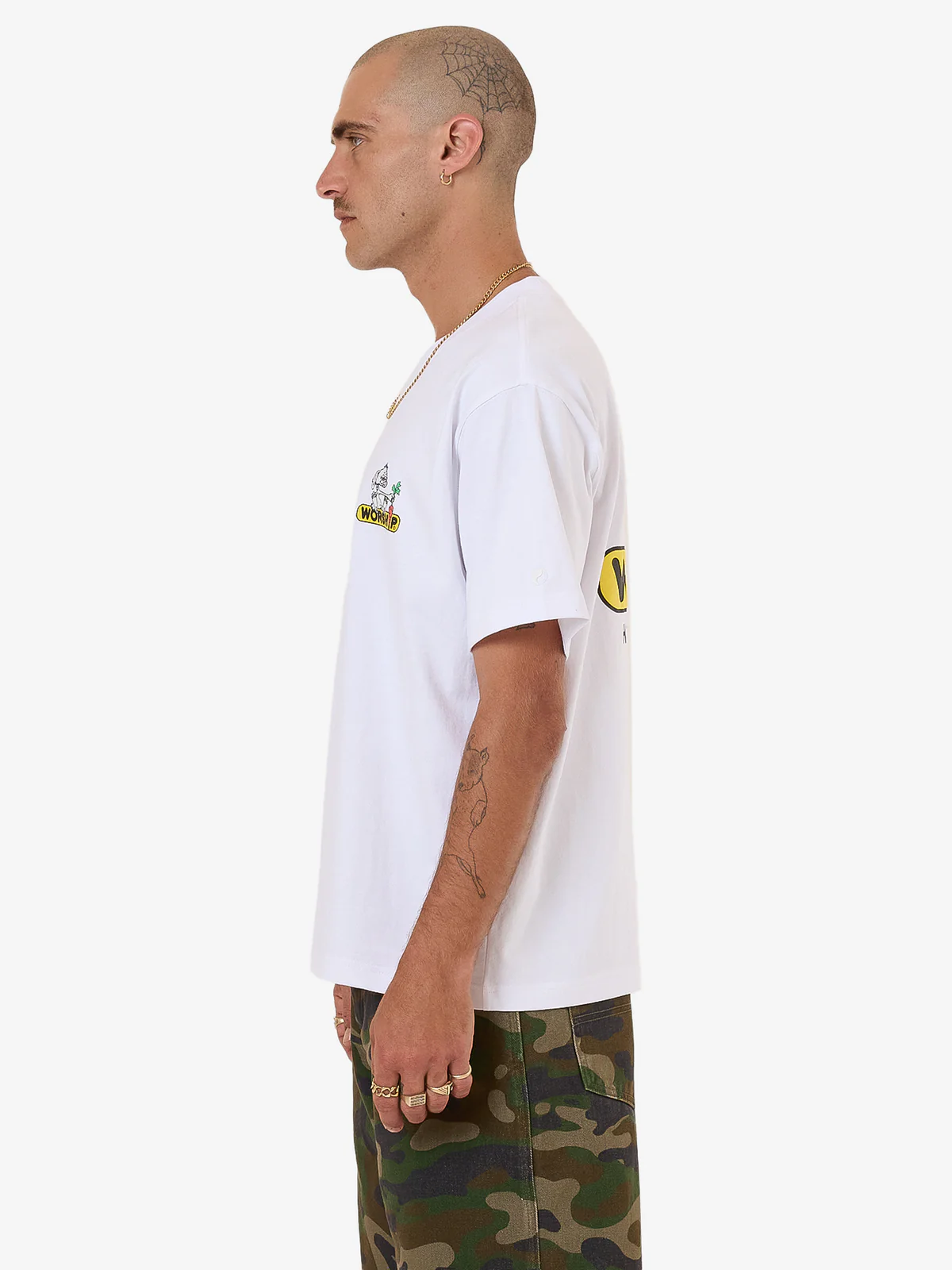 WORSHIP Home Grown Tee - White