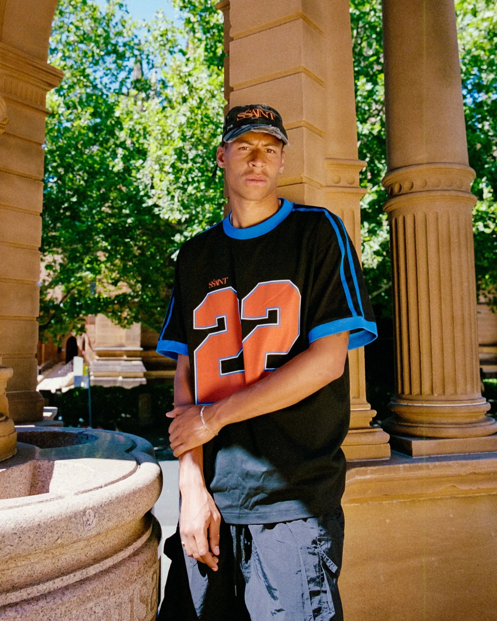 SSAINT Twenty Two Tee - Black