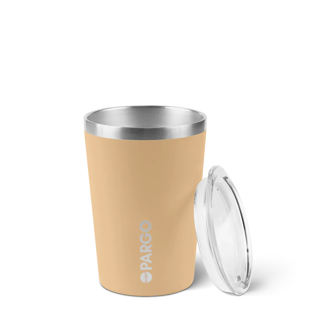 PROJECT PARGO 12oz Insulated Coffee Cup - Sand