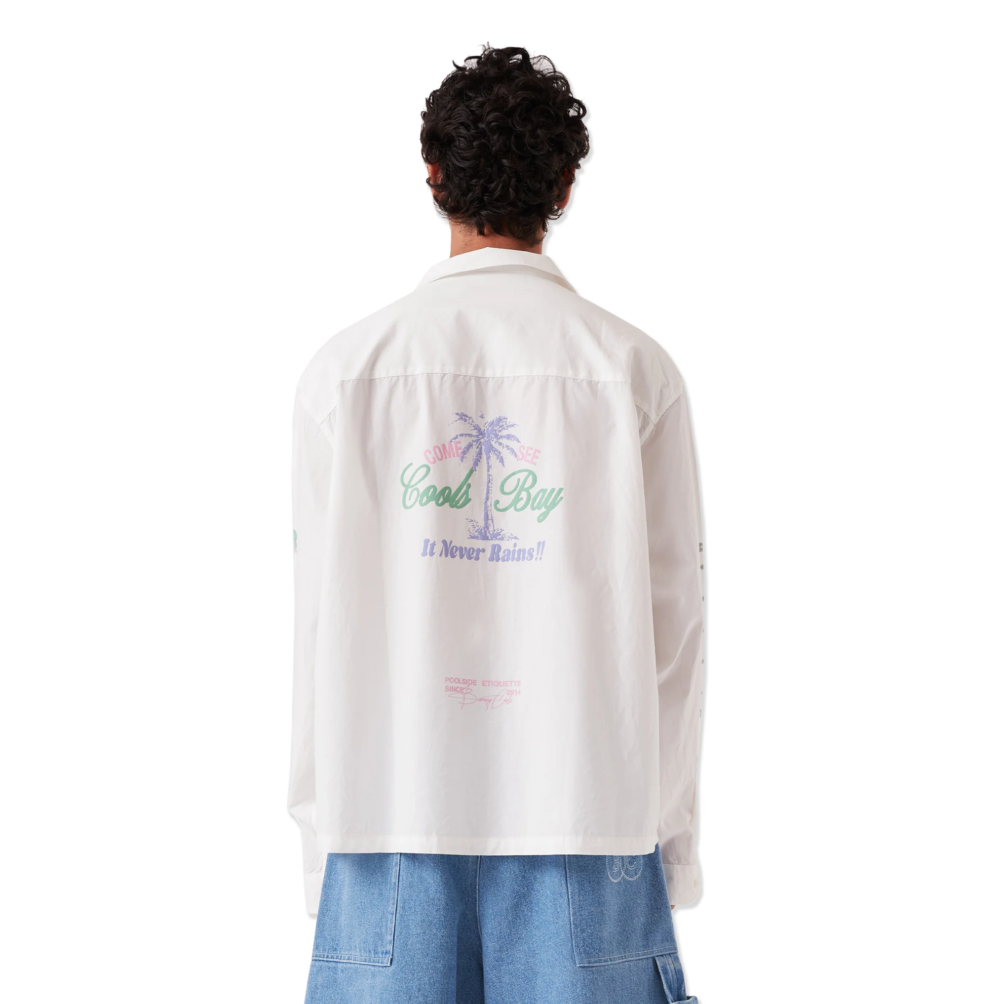 BARNEY COOLS Medley ls shirt - White