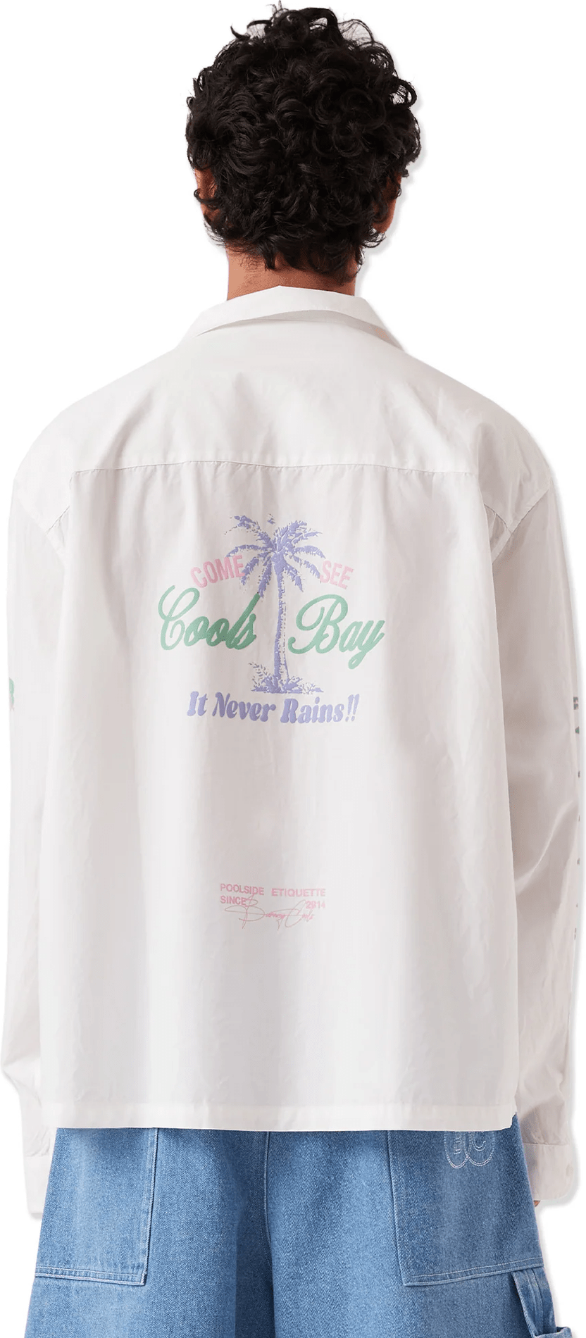 BARNEY COOLS Medley ls shirt - White