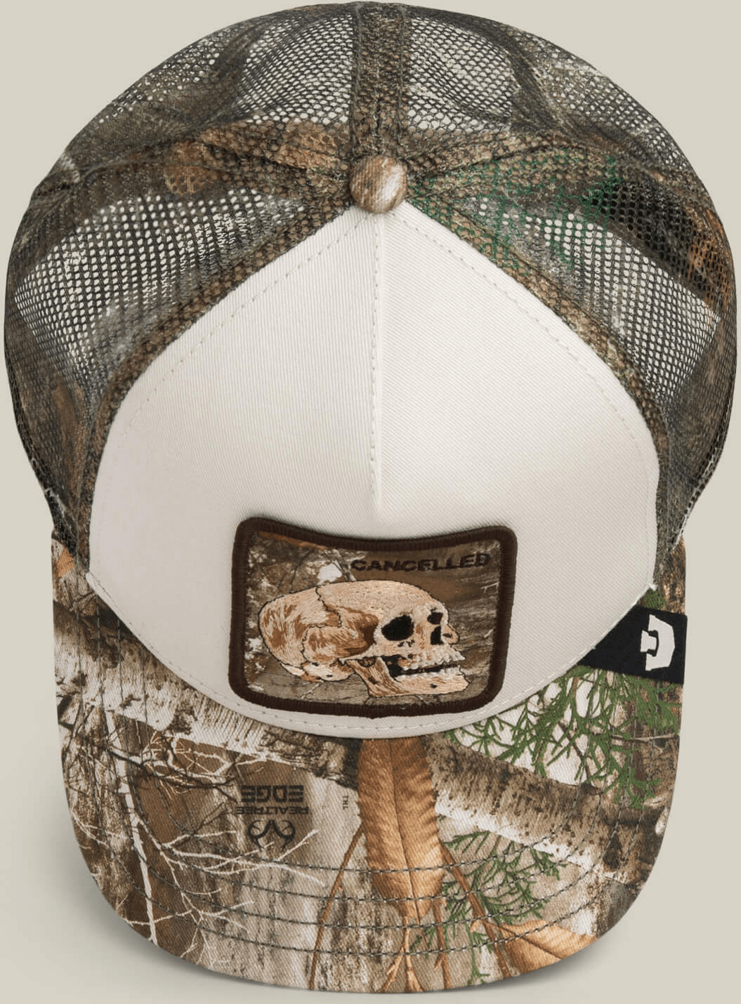 GOORIN Realtree edge cancelled skull