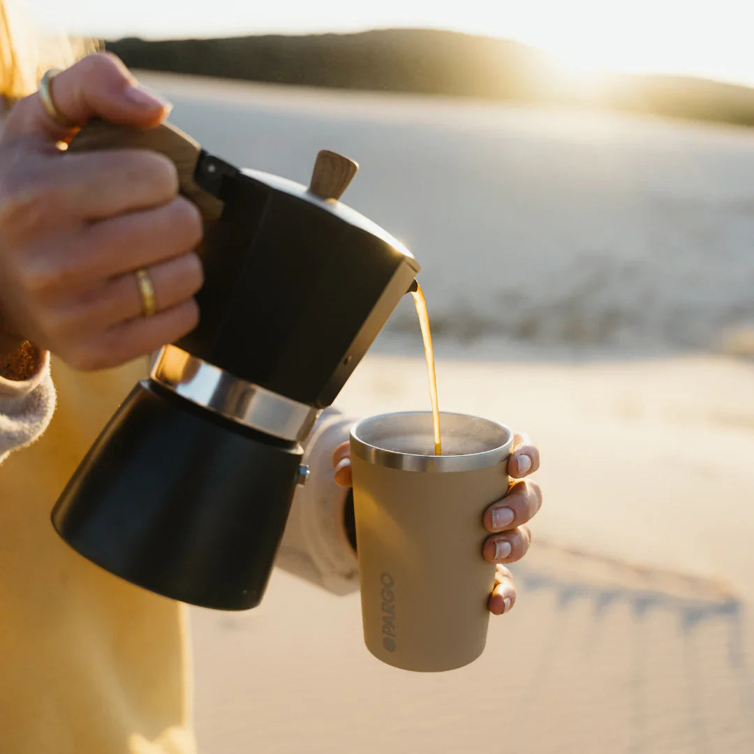 PROJECT PARGO 12oz Insulated Coffee Cup - Sand