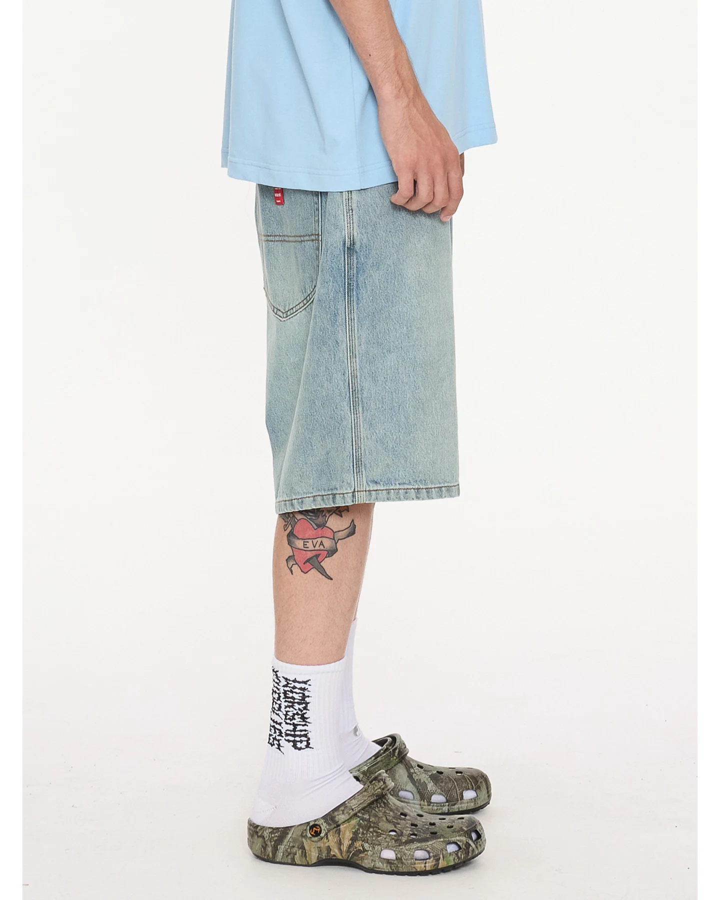 WORSHIP Dreamers Big Dawg Jean Short - Light N Dirty