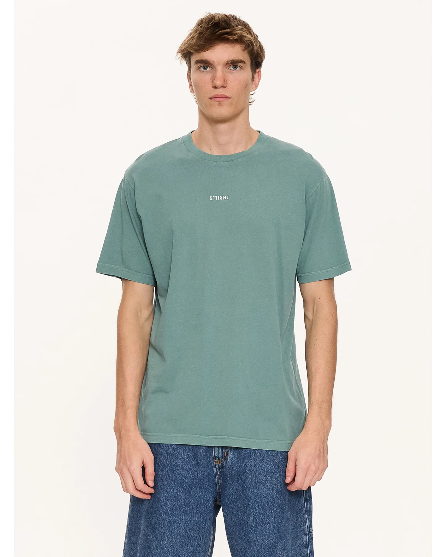 THRILLS MInimal Thrills Merch Fit Tee - Green Coast