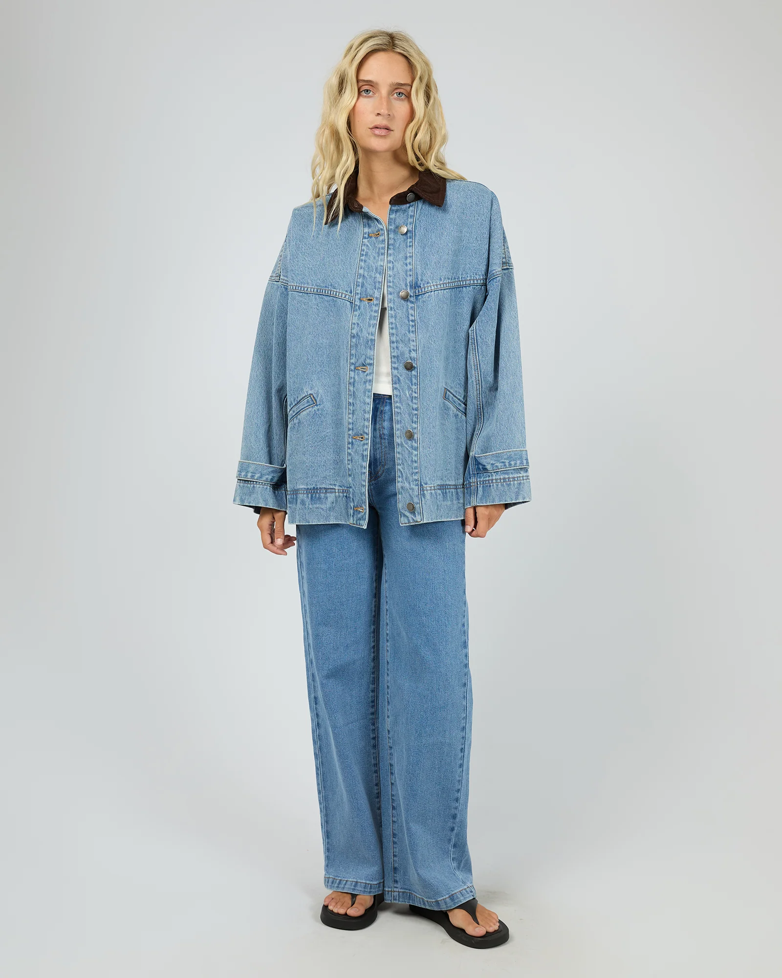 ALL ABOUT EVE tommy jacket - Light blue