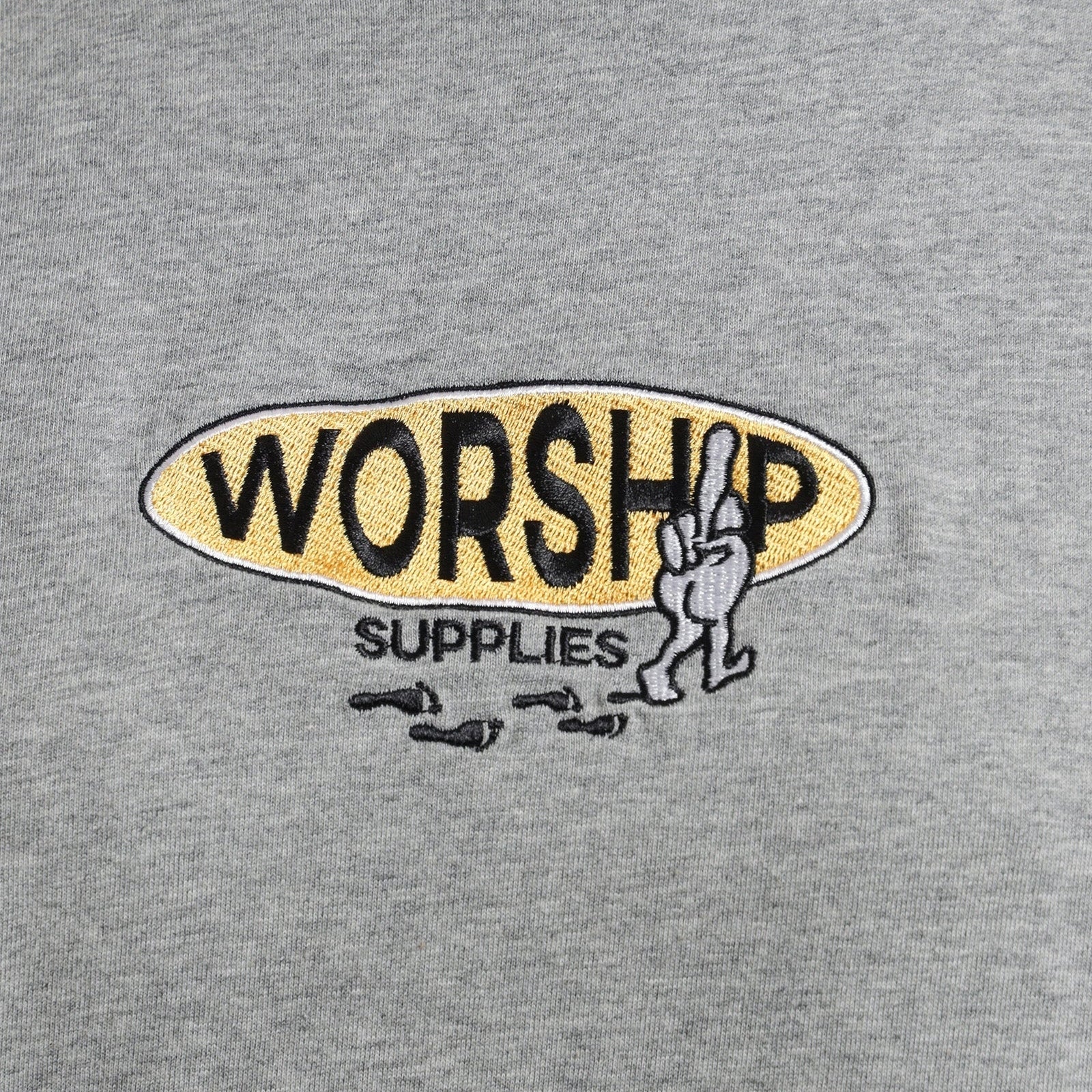 Worship keep on truckin' tee - grey marle