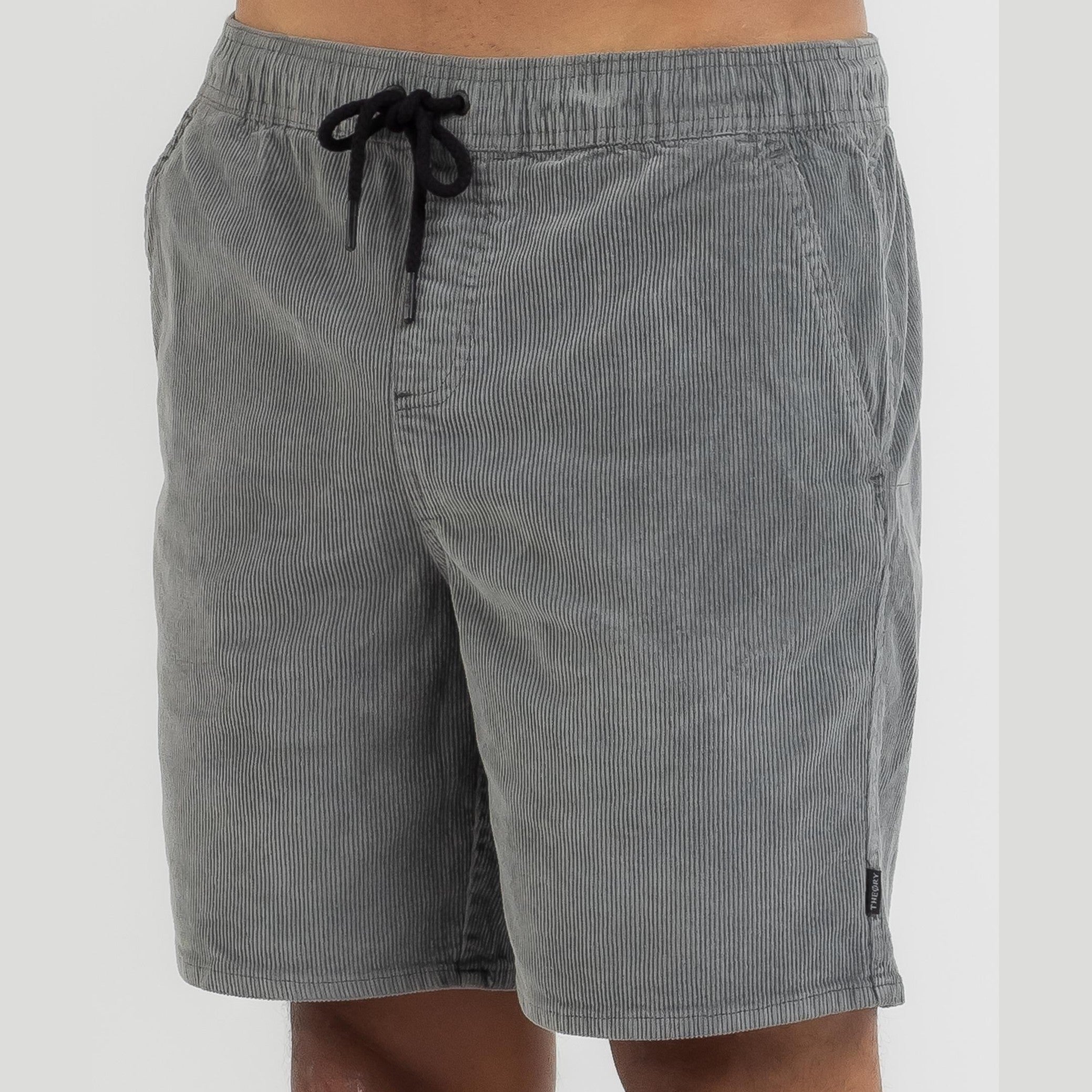 SILENT THEORY Cord short - Grey