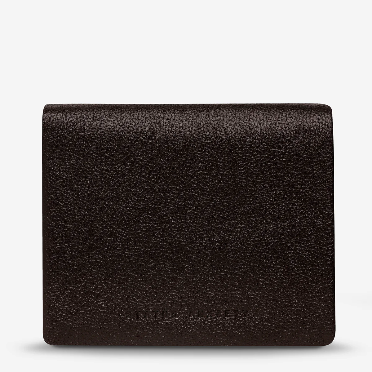 STATUS ANXIETY Nathaniel wallet - chocolate
