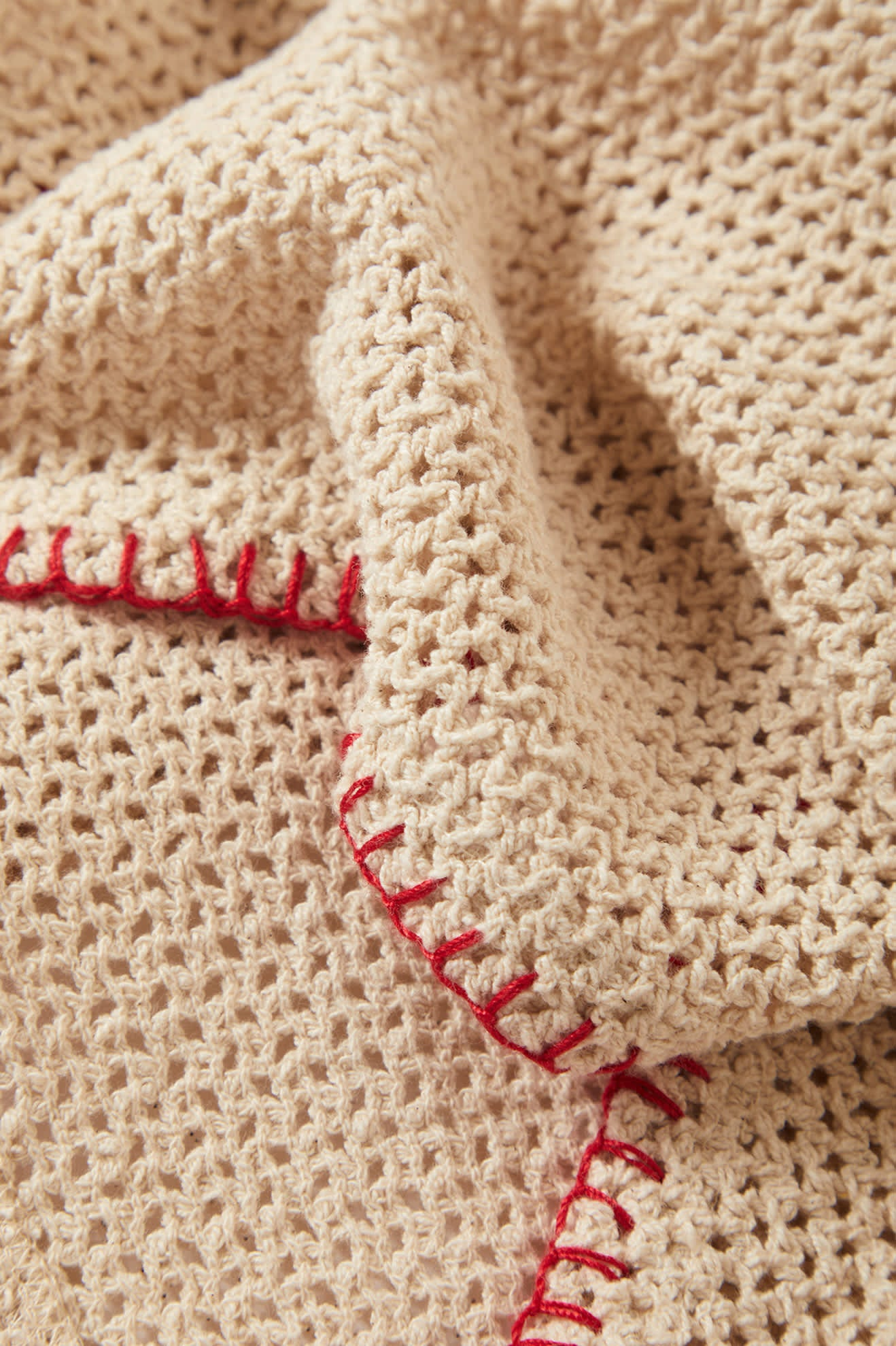BRIXTON Mini crochet skirt - Timeless taupe