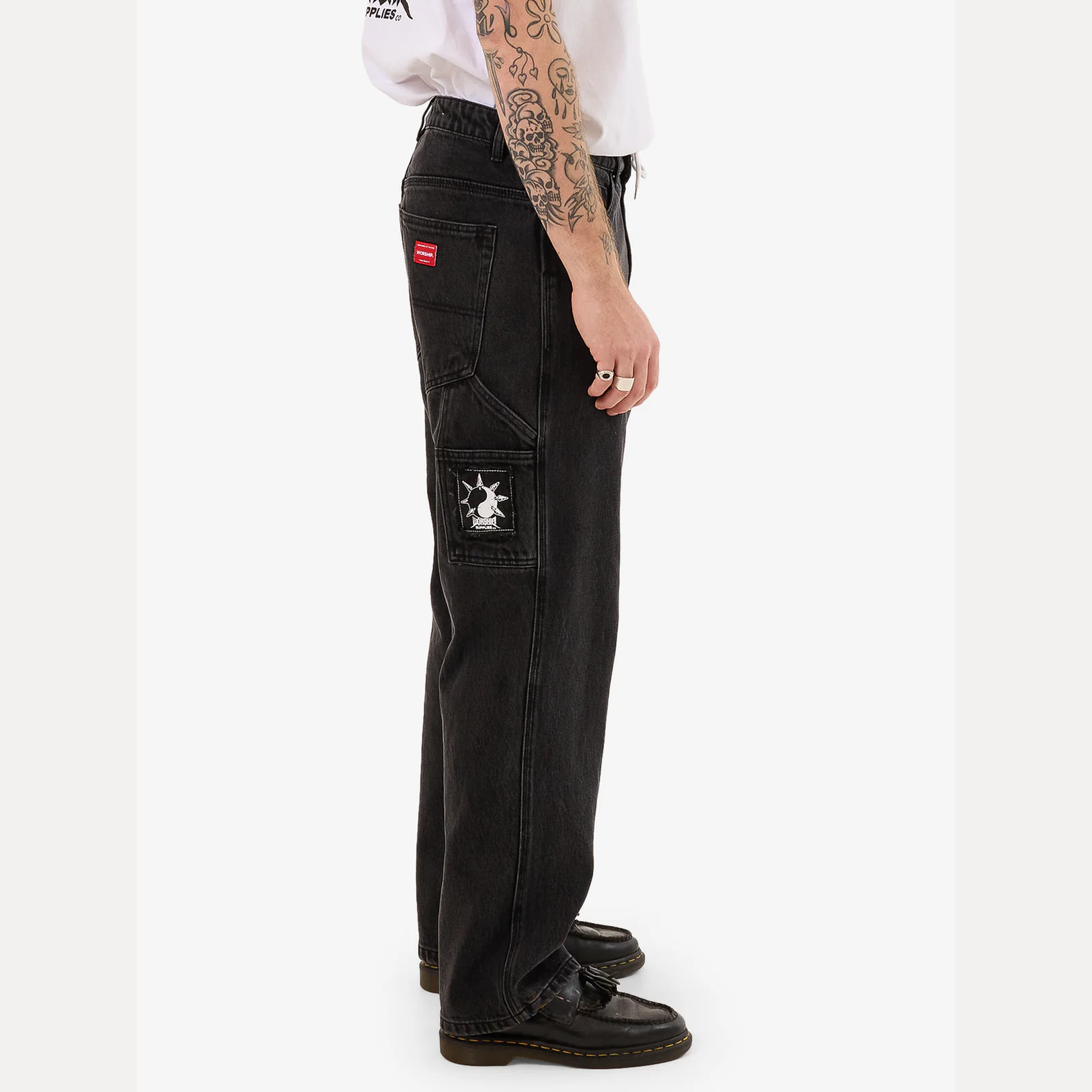 WORSHIP Nuclear Carpenter Jean - Used Black