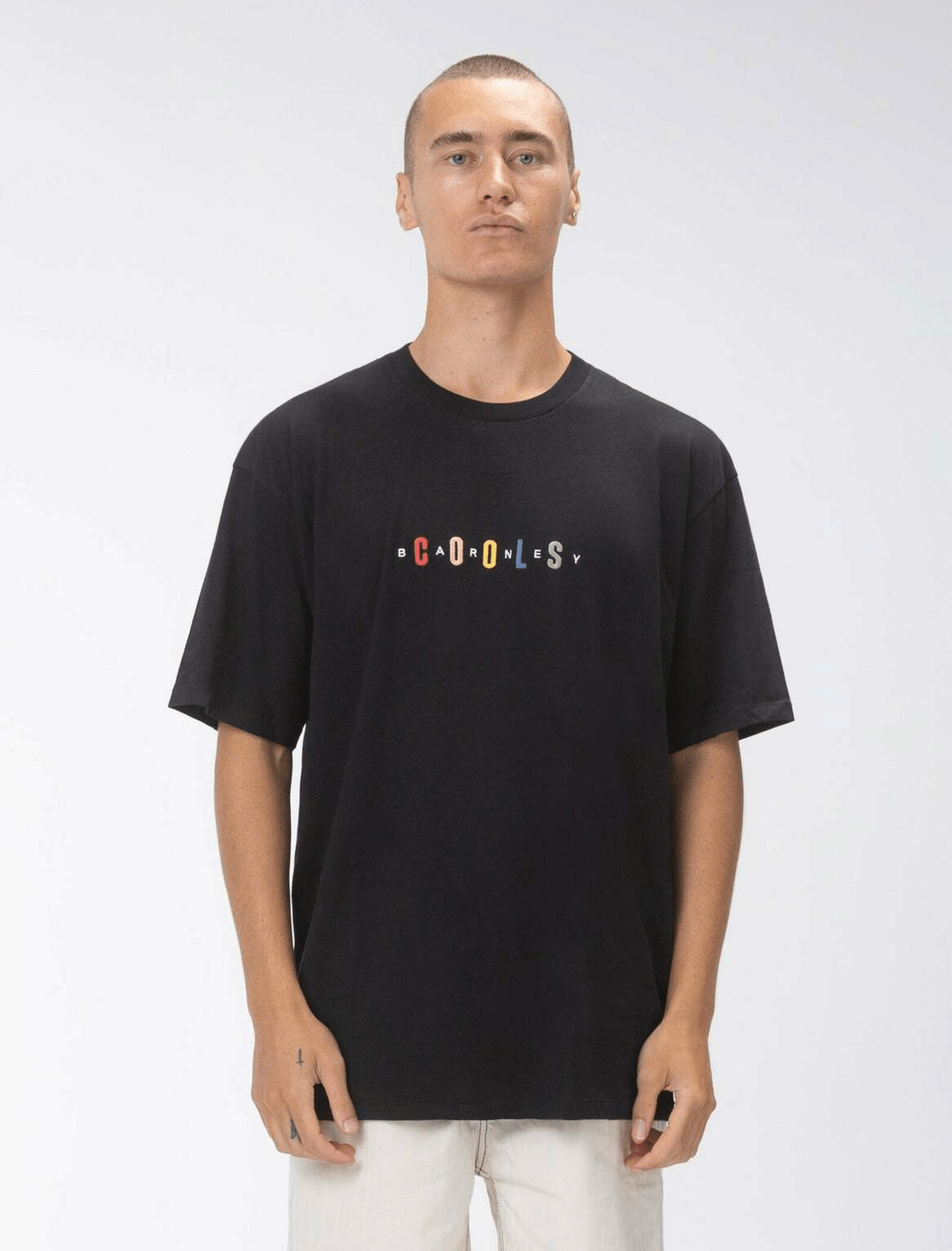 Barney cools 90s homie tee black