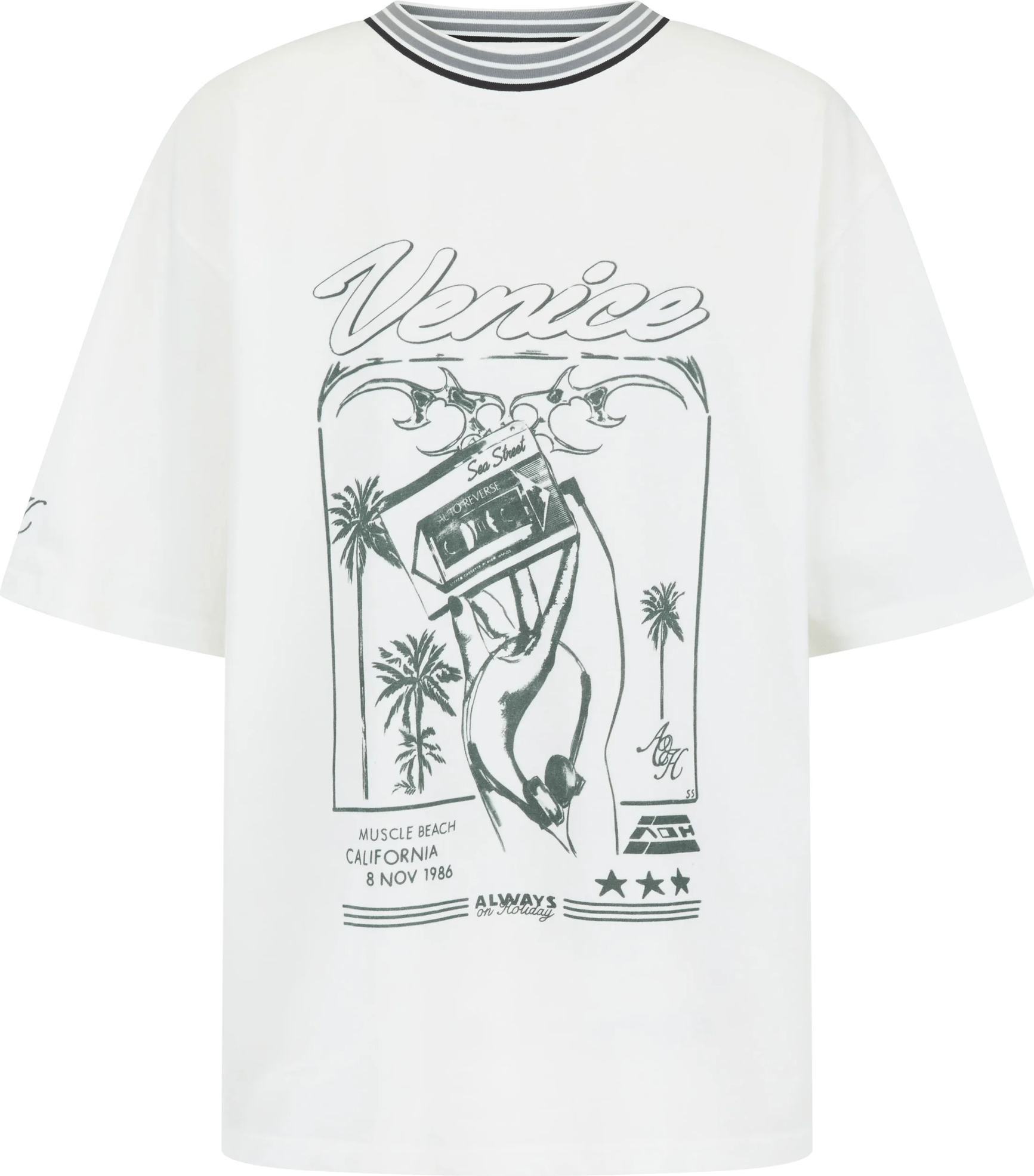 SEA STREET Venice tee - Salt