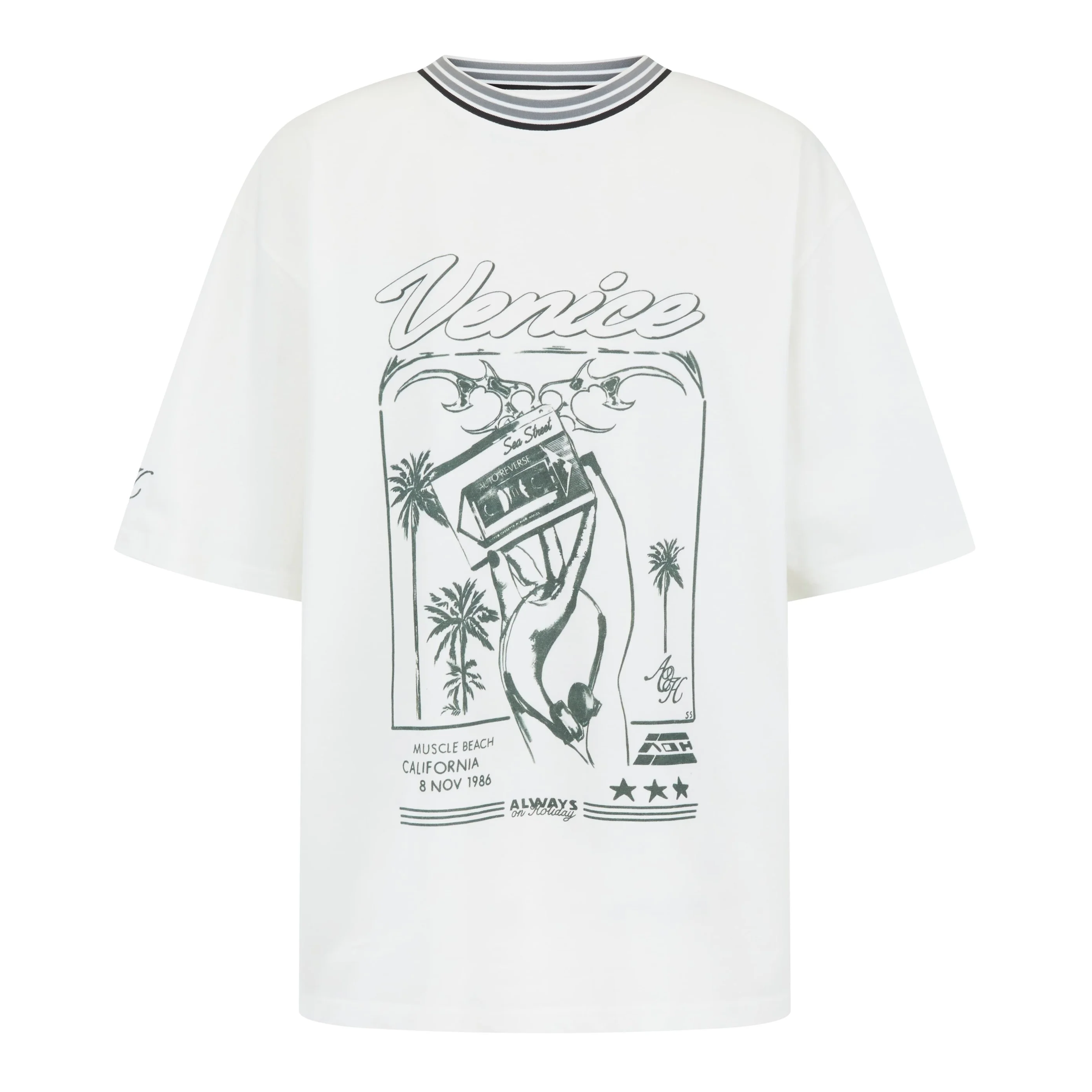 SEA STREET Venice tee - Salt