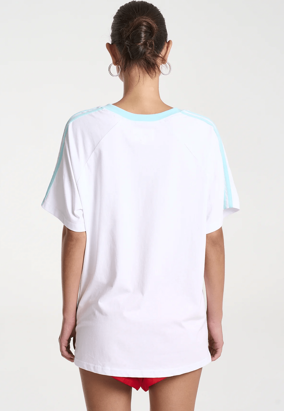 SUMMI SUMMI Tee - White/aqua
