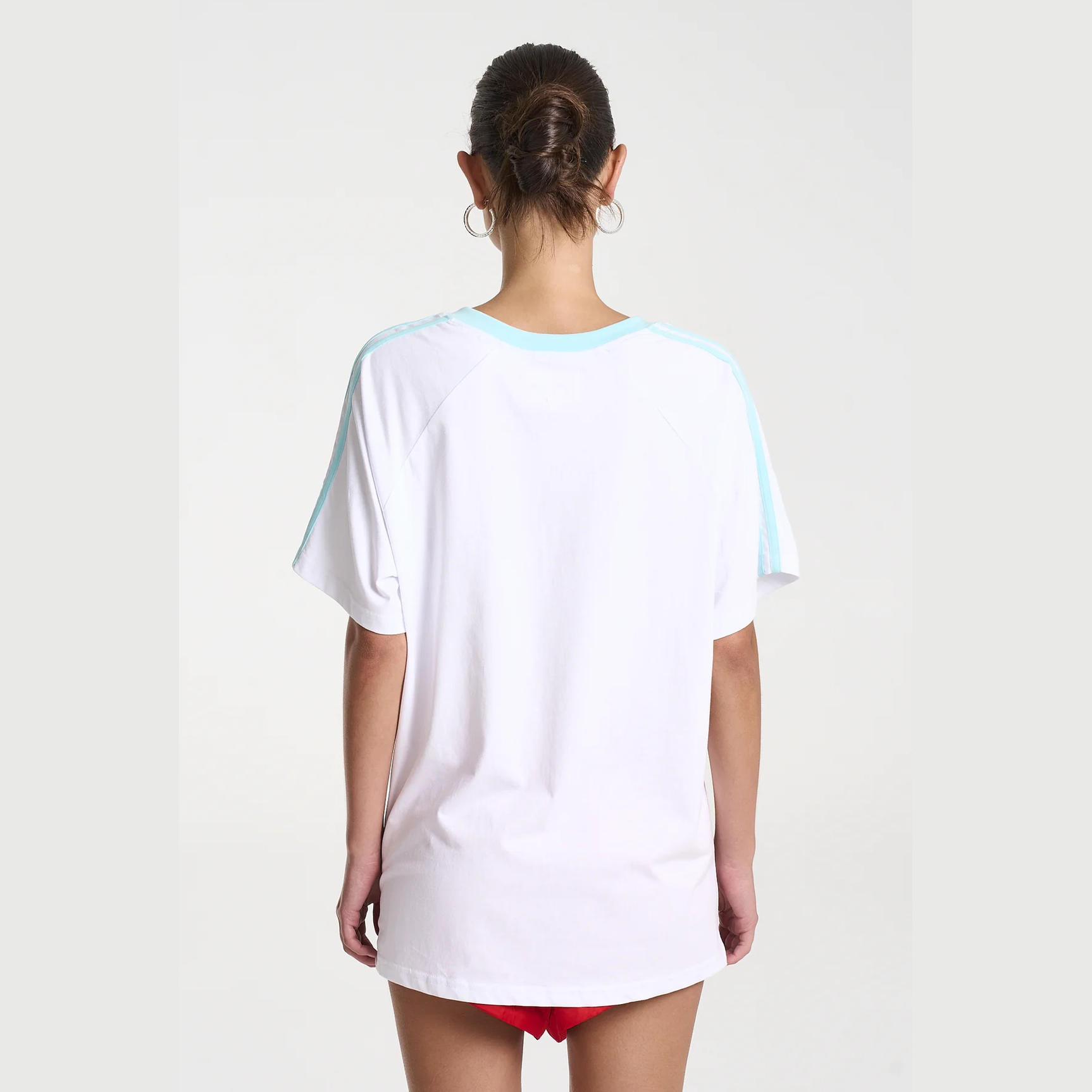 SUMMI SUMMI Tee - White/aqua
