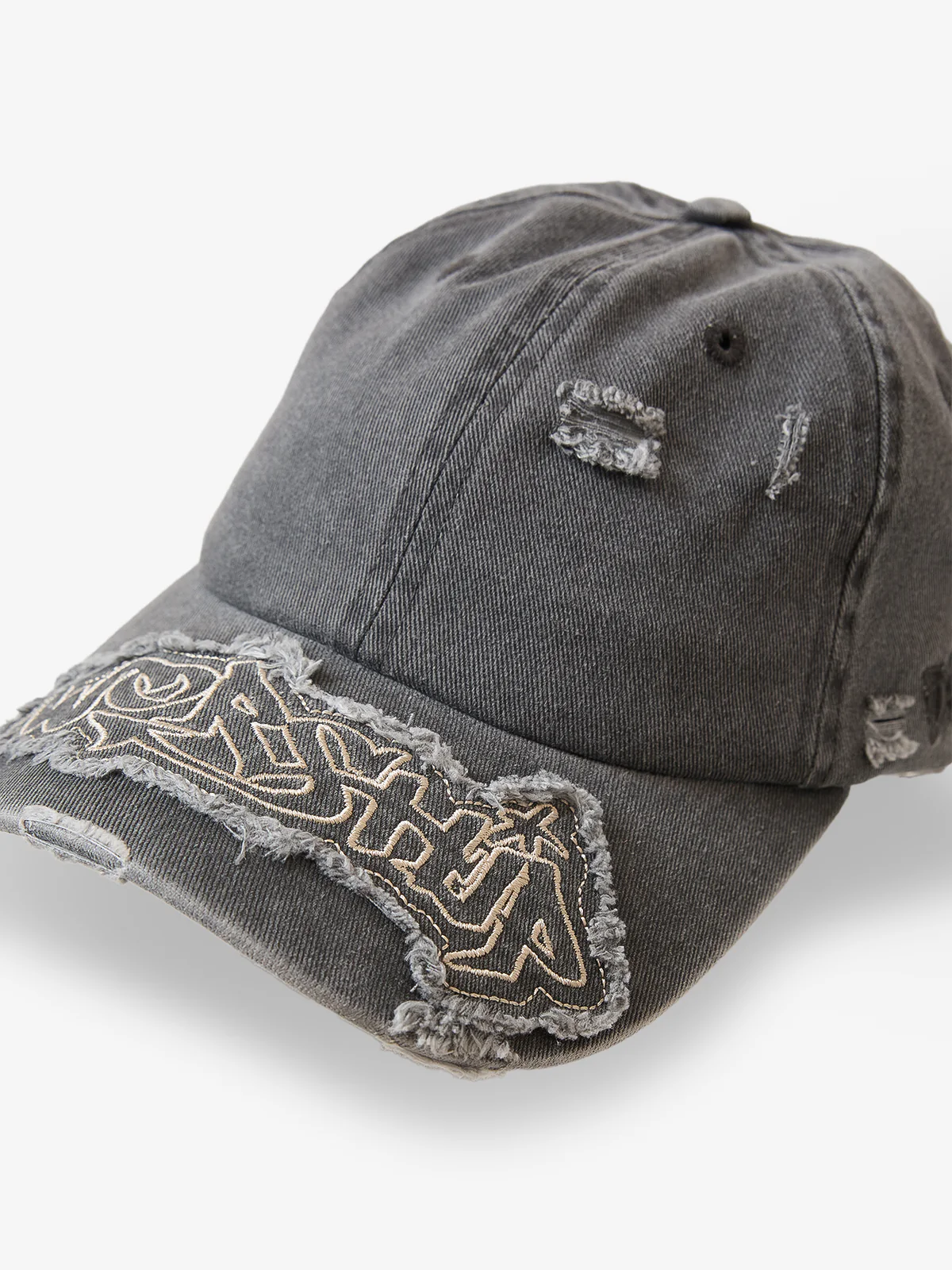 WORSHIP Throws Dad Cap - Black Acid