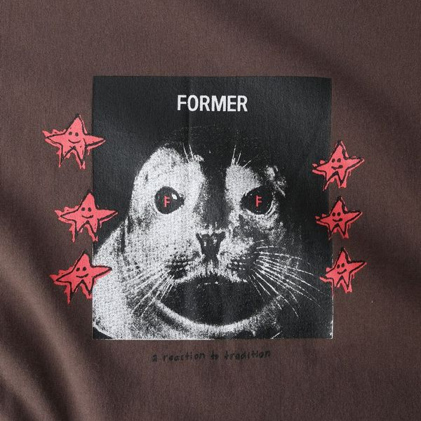 FORMER Pup star t-shirt - Pecan