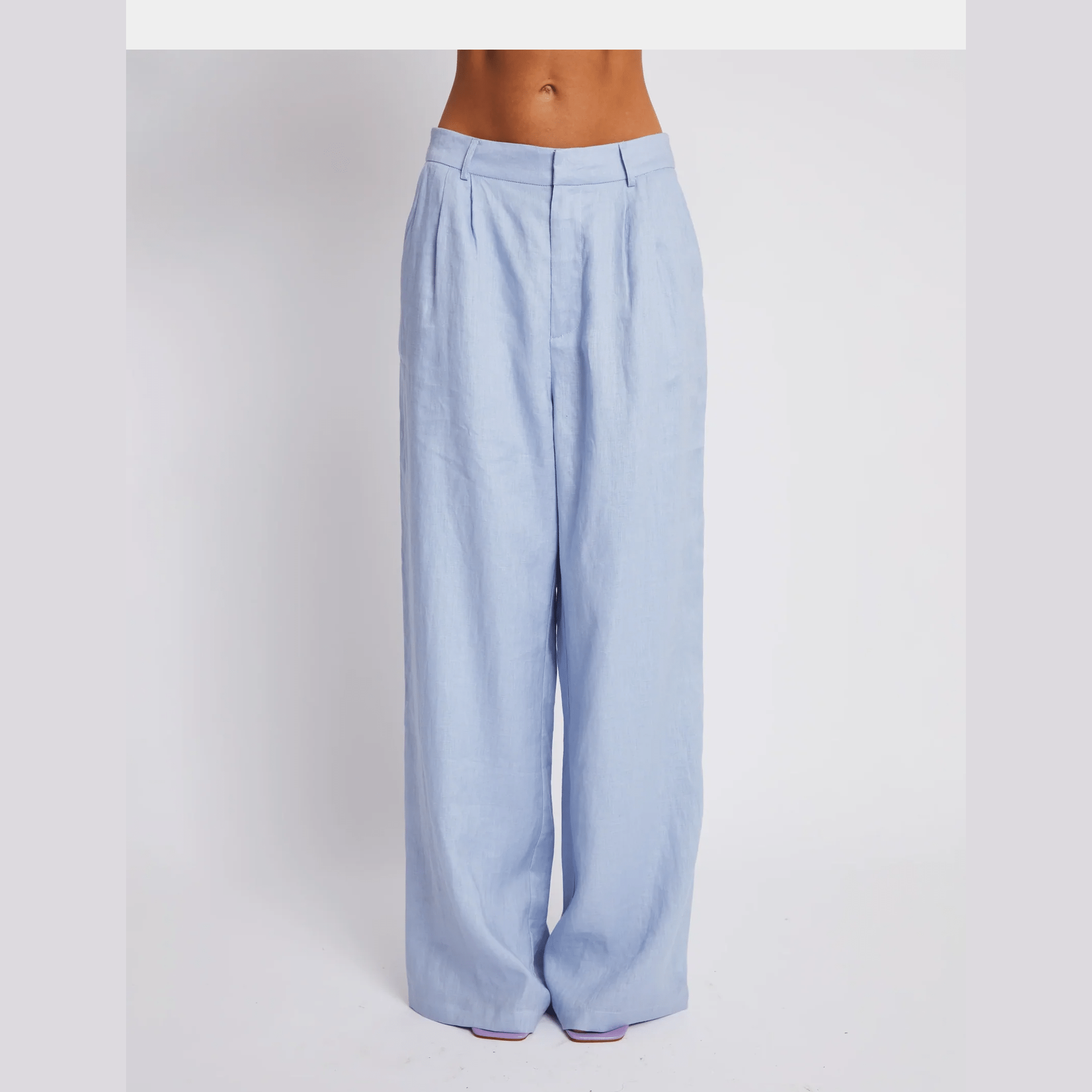 Summi summi - wide leg trouser - alice blue