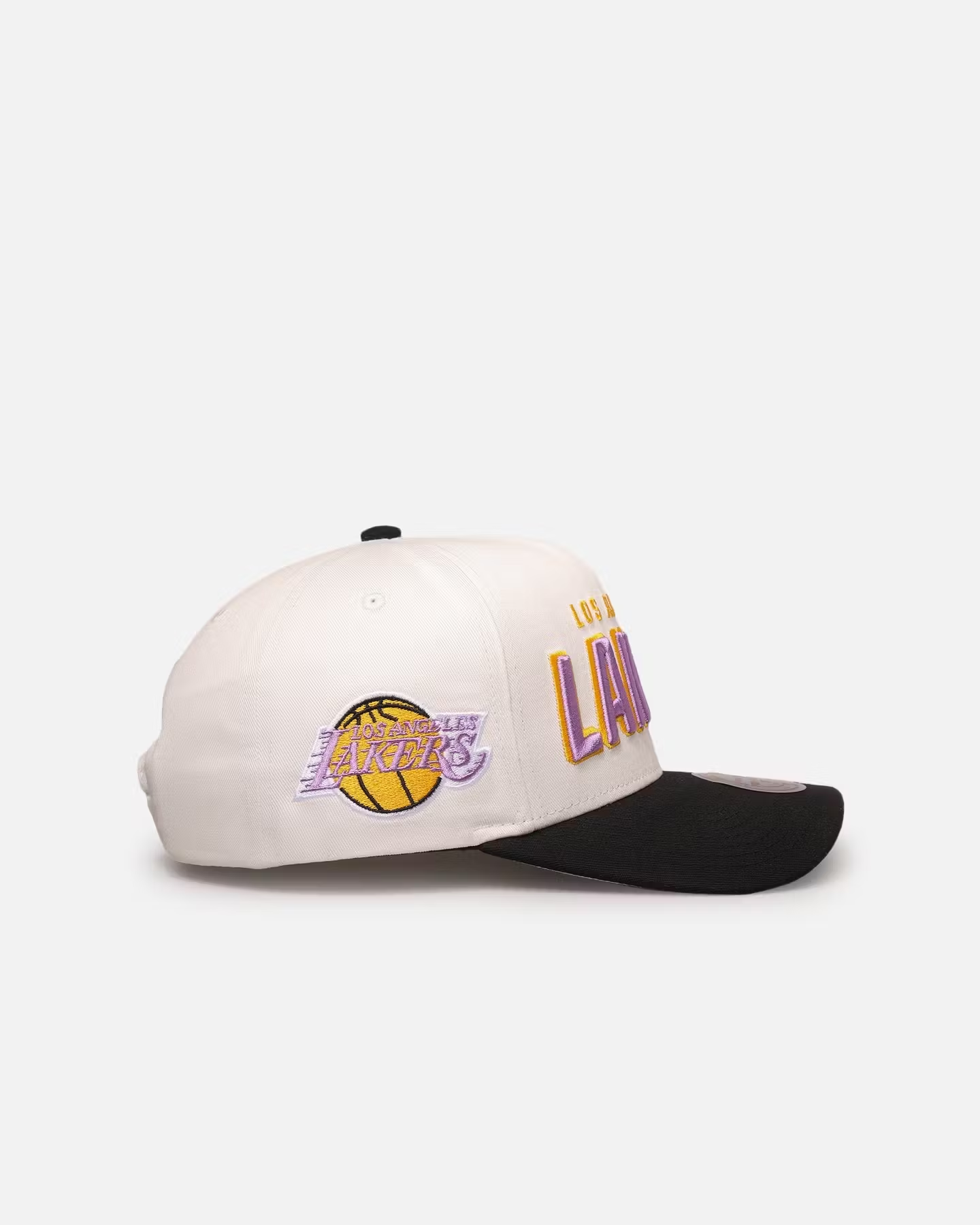 MITCHELL & NESS Los Angeles Lakers 'Draft Day' Pro Pinch Snapback