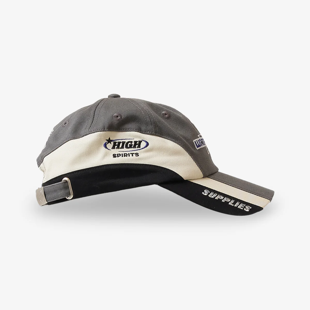 WORSHIP Shooter Panel Hat - Steel Grey