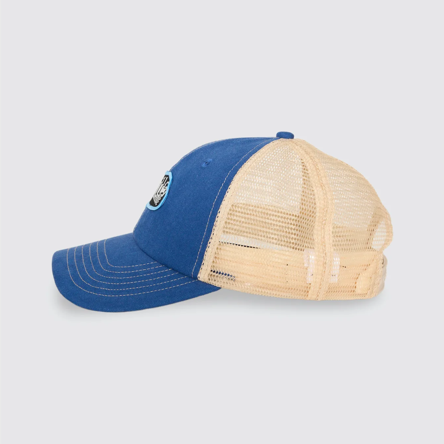 THRILLS Can You Feel It Patch Trucker Cap - Federal Blue - Birch