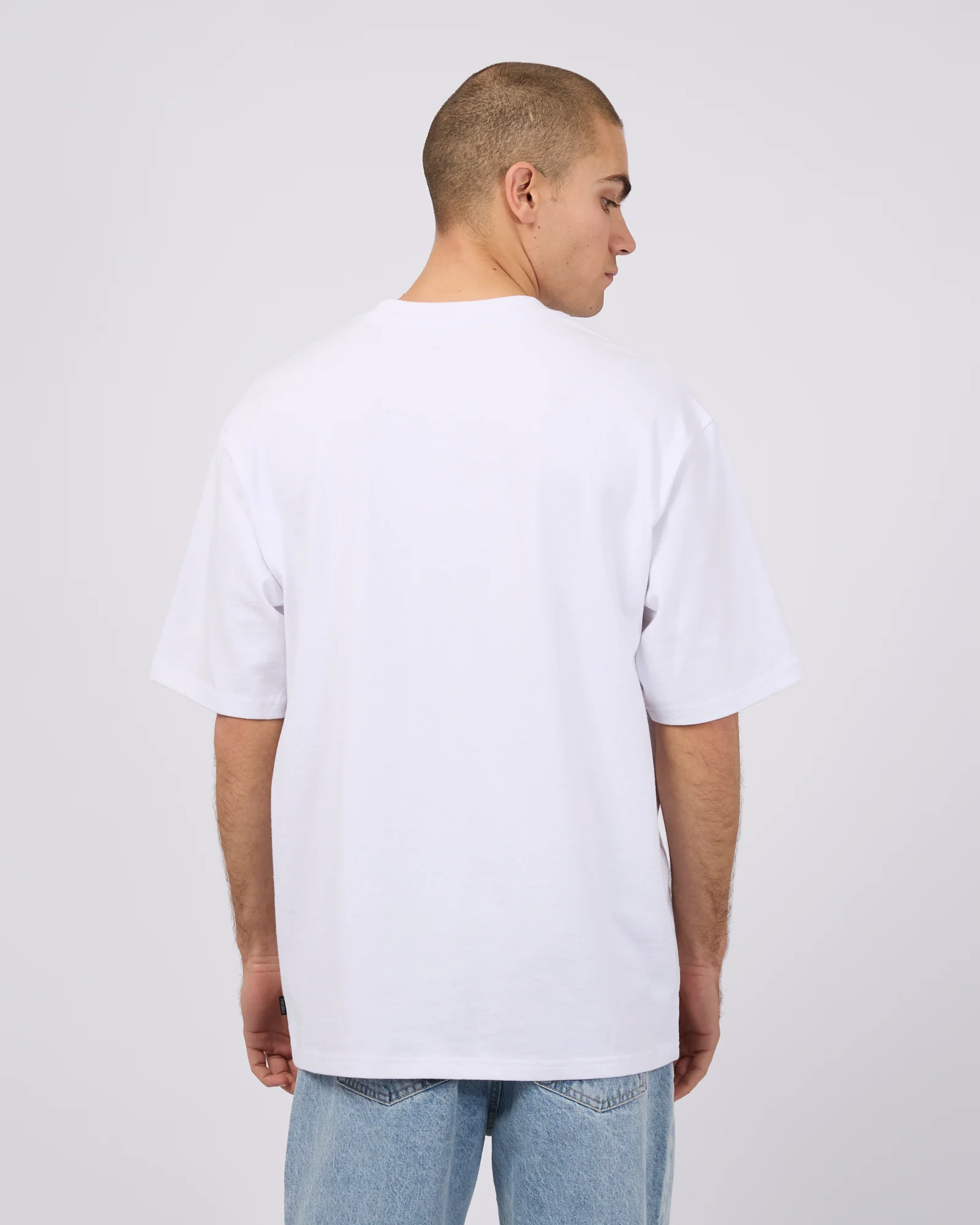 SILENT THEORY Heavy weigh tee - White