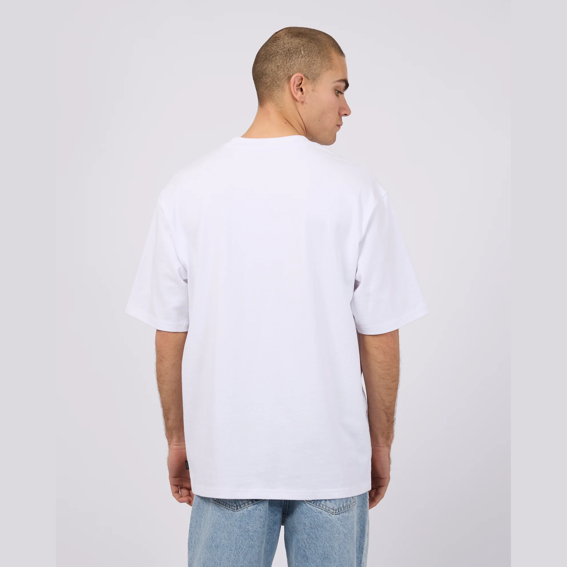 SILENT THEORY Heavy weigh tee - White